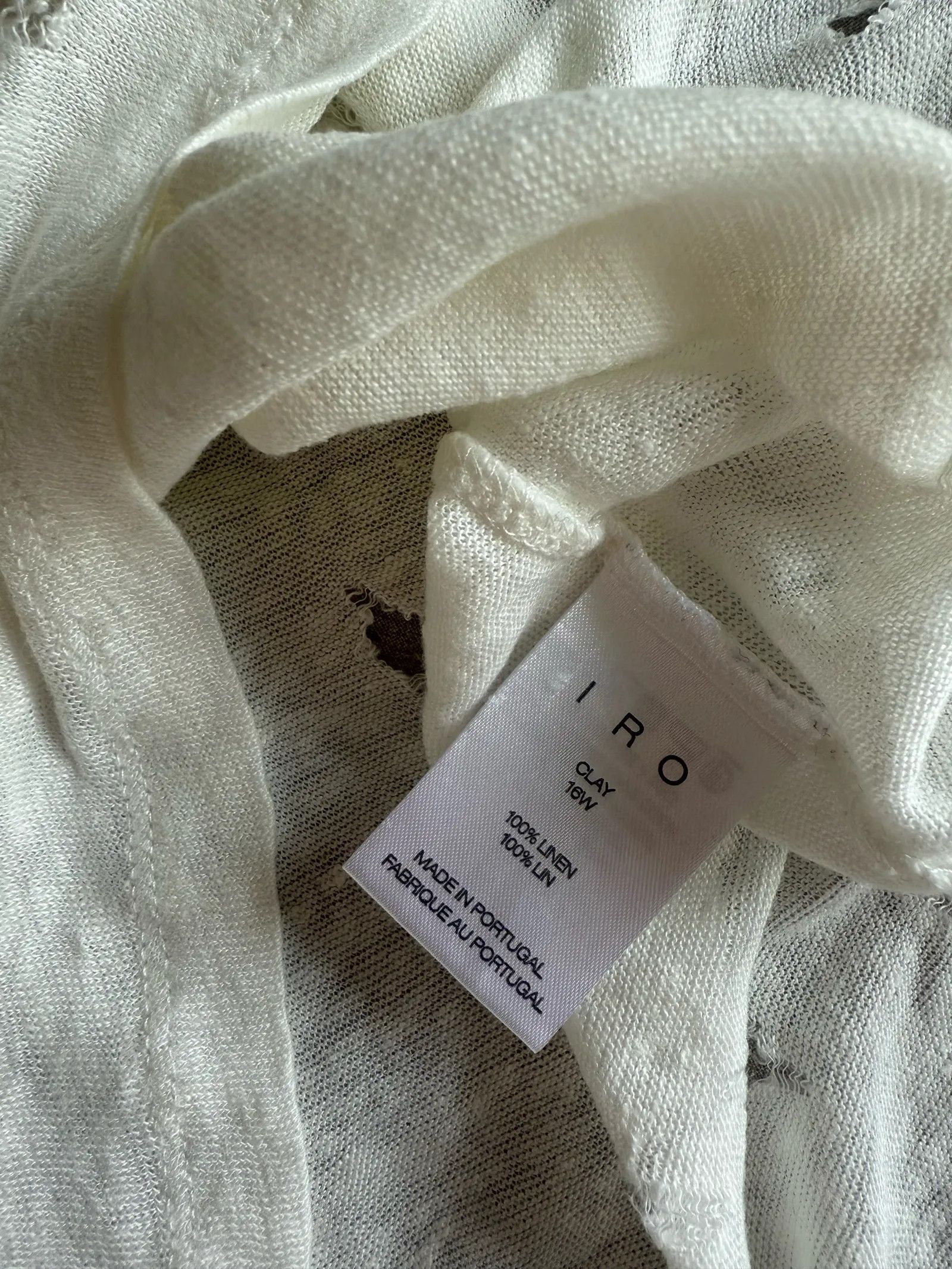 Iro IRO Short Sleeve T-shirt Size S / US 4 / IT 40 - 2 Thumbnail