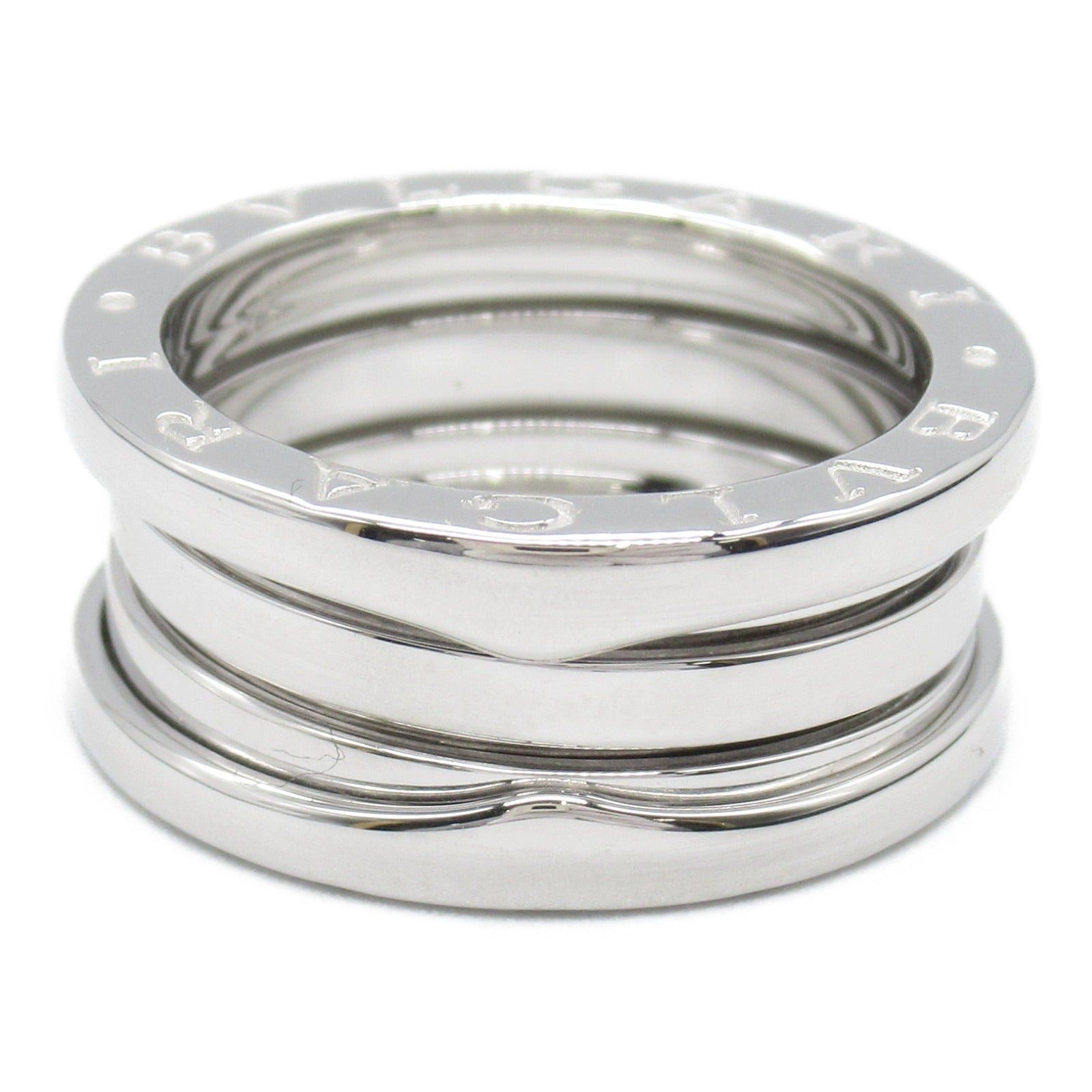 Bvlgari Bvlgari B Zero One Ring S Size K18Wg (White Gold) Silver Size ONE SIZE - 2 Thumbnail