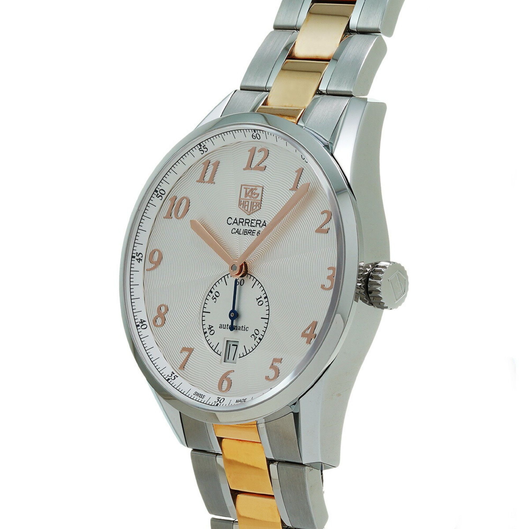 Tag Heuer TAG Heuer Carrera Calibre 6 WAS2112.BD0734 Ivory Men's Watch Automatic Size ONE SIZE - 3 Thumbnail