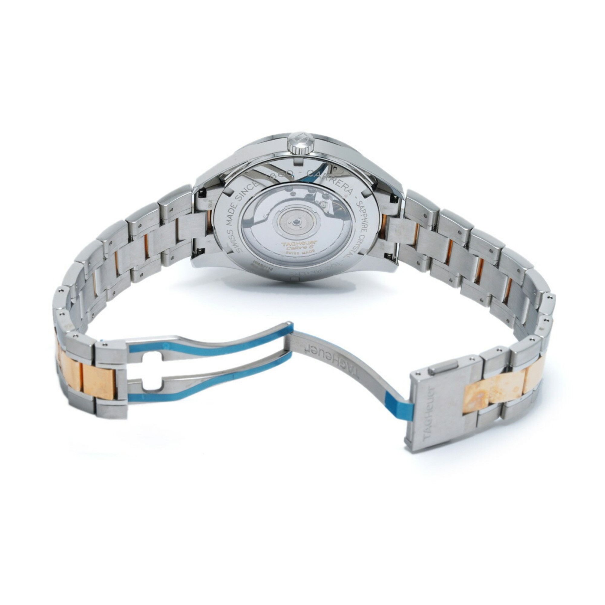 Tag Heuer TAG Heuer Carrera Calibre 6 WAS2112.BD0734 Ivory Men's Watch Automatic Size ONE SIZE - 5 Thumbnail