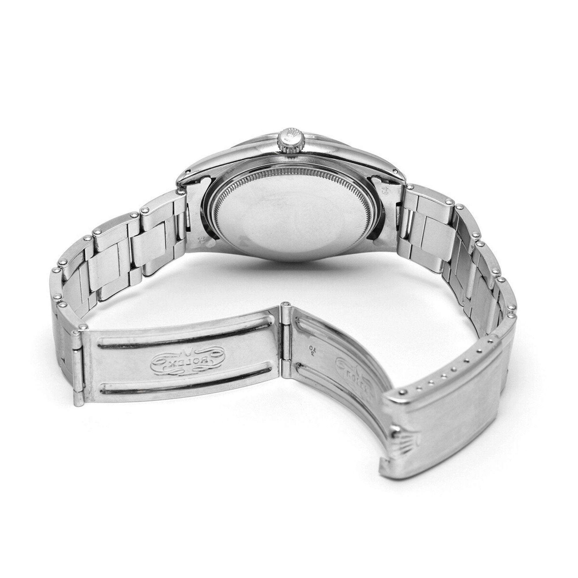 Rolex Rolex Explorer 1 Ref.5504 5504 37-(6 digits, circa 1957/1958) Black Men's Watch Automatic Size ONE SIZE - 5 Thumbnail
