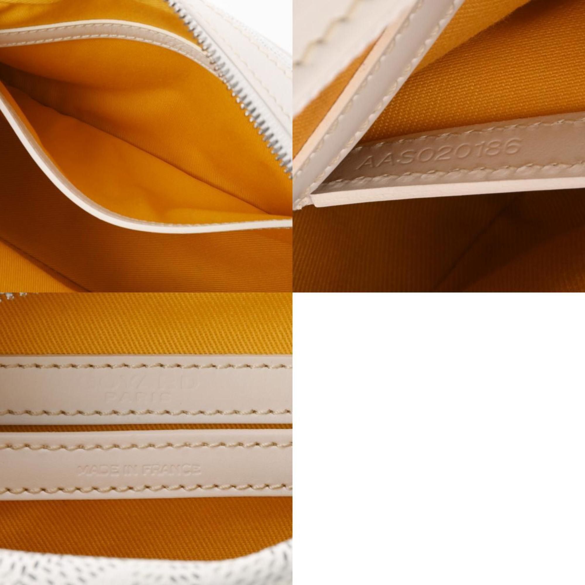 Goyard Goyard Cup Vert PM White CAPVE2PMLTY50CL50P Men's PVC/Leather Shoulder Bag Size ONE SIZE - 13 Thumbnail