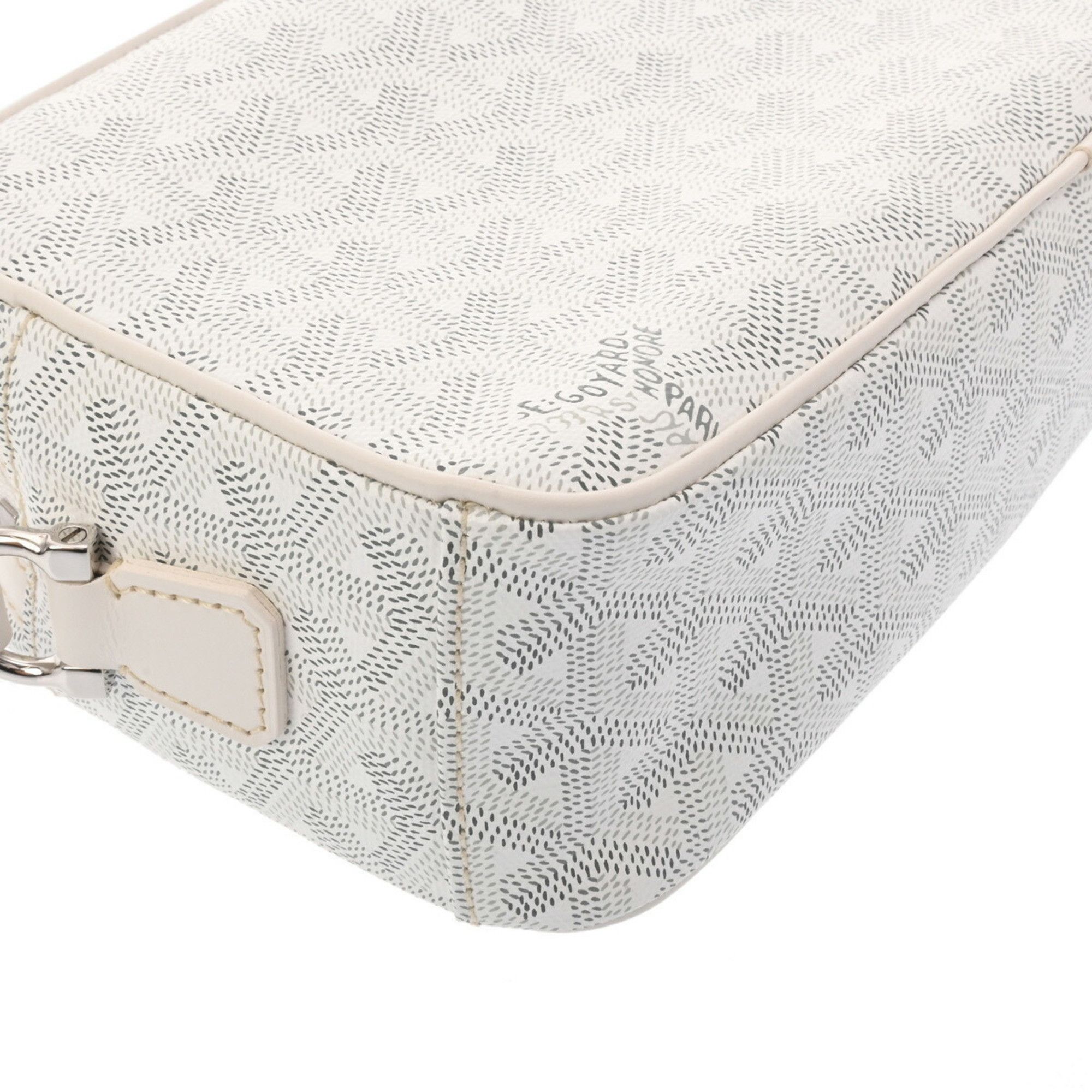 Goyard Goyard Cup Vert PM White CAPVE2PMLTY50CL50P Men's PVC/Leather Shoulder Bag Size ONE SIZE - 8 Thumbnail