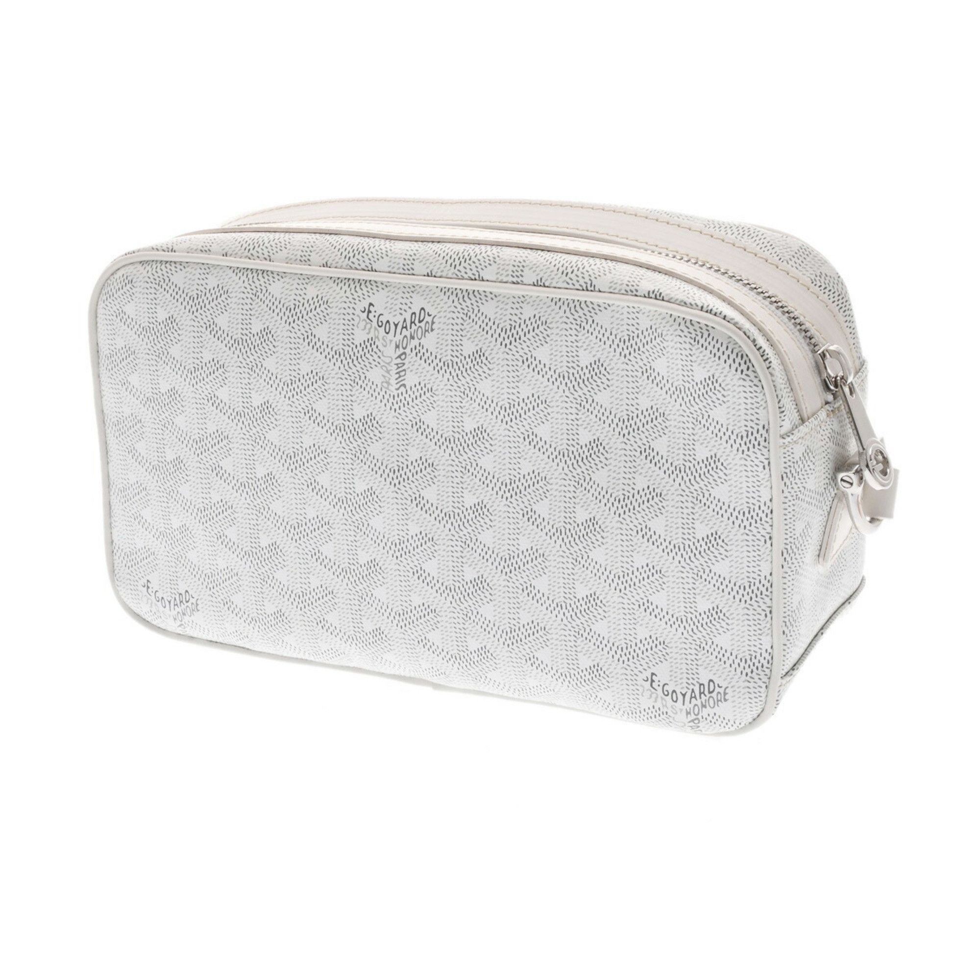 Goyard Goyard Cup Vert PM White CAPVE2PMLTY50CL50P Men's PVC/Leather Shoulder Bag Size ONE SIZE - 3 Thumbnail