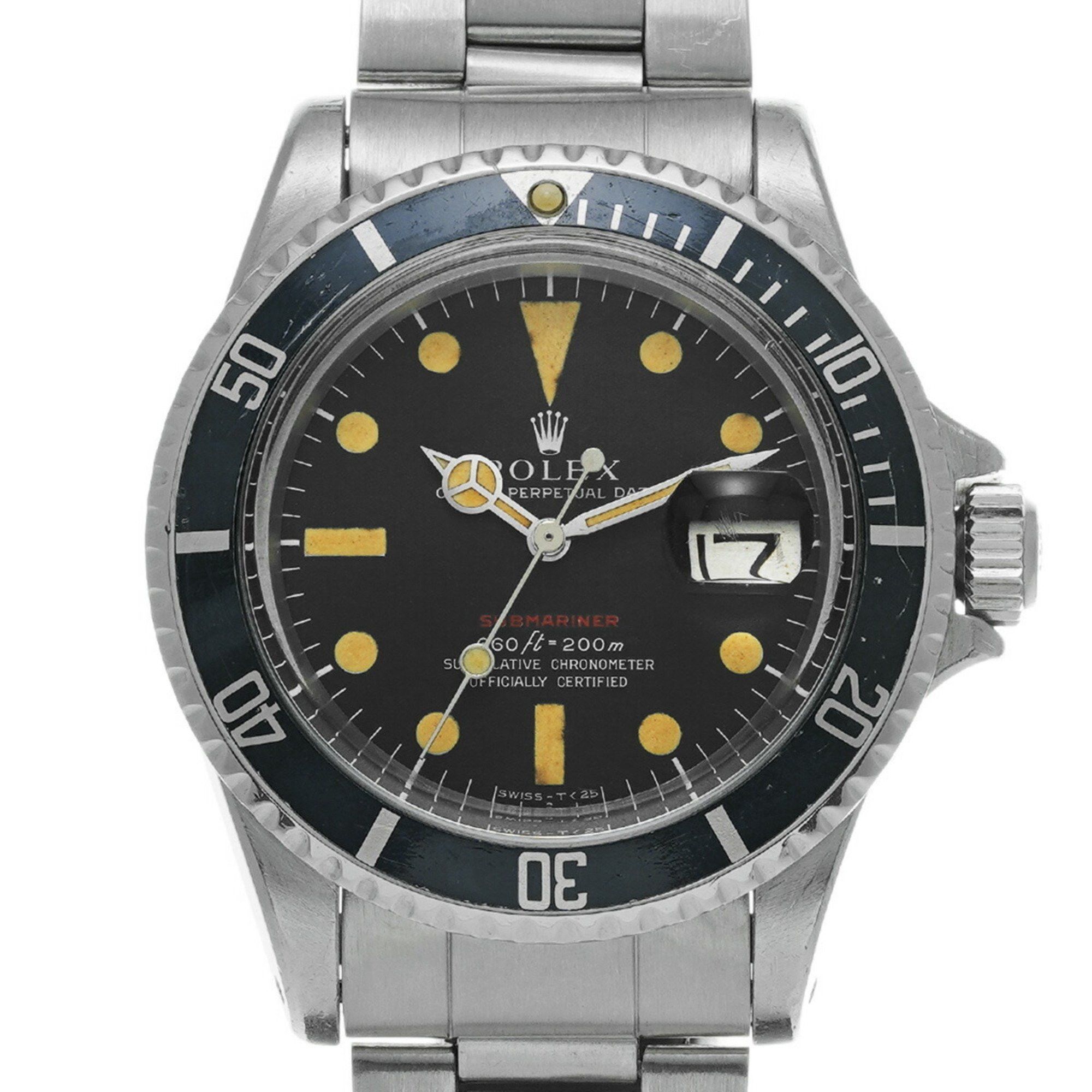 Rolex Rolex Red Submariner 4-Dial 1680 29 Series (Manufactured around 1972) Black Men's Watch Automatic Size ONE SIZE - 6 Thumbnail