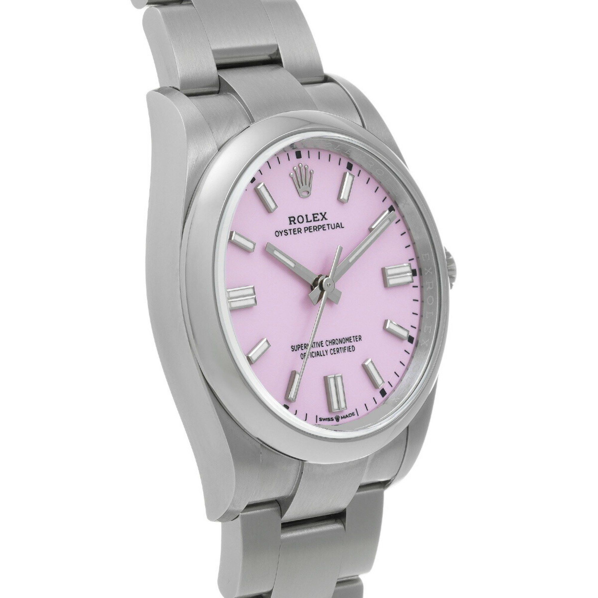Rolex Rolex Oyster Perpetual 36 August 2024 126000 Random Serial Number Candy Pink Men's Watch Automatic Size ONE SIZE - 4 Thumbnail