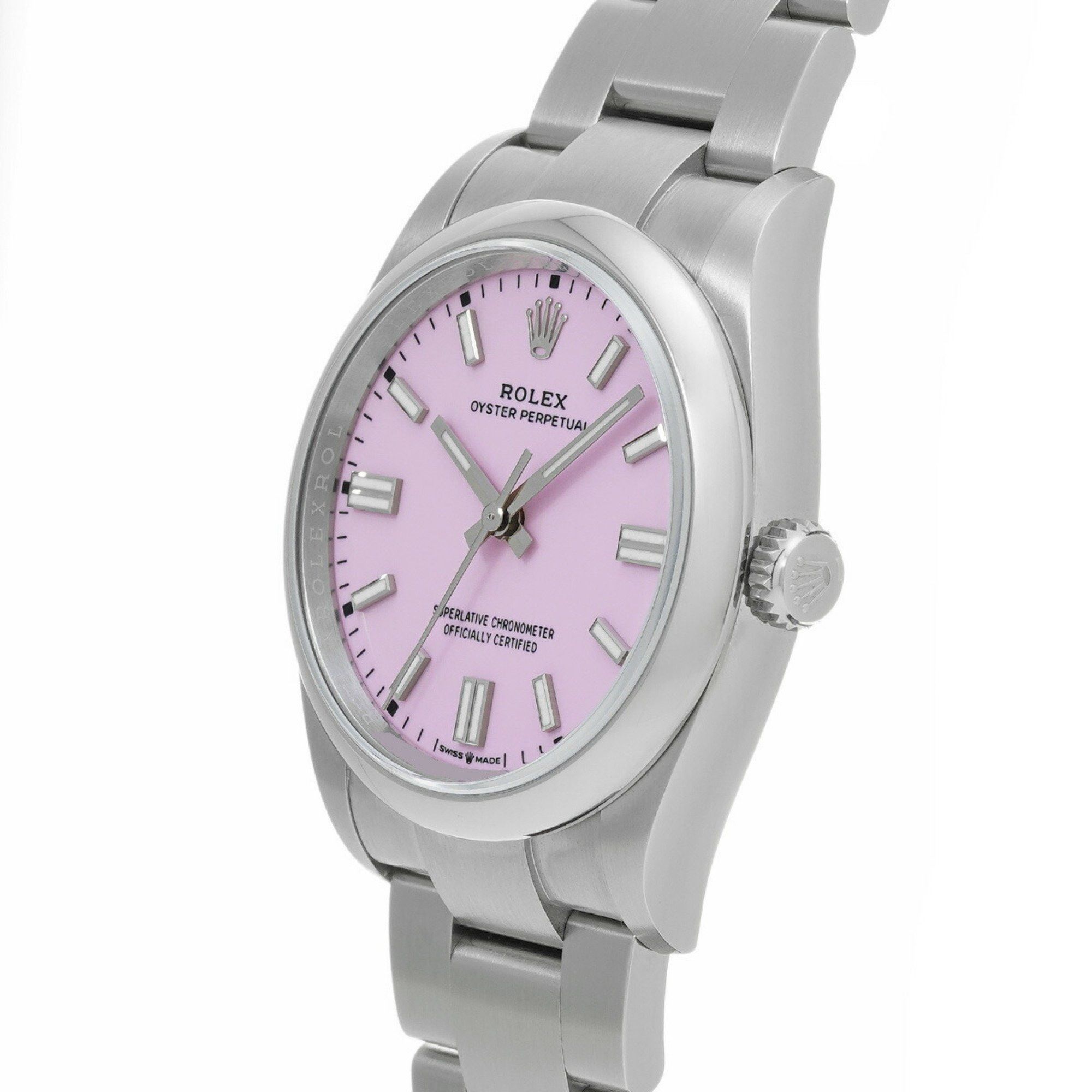Rolex Rolex Oyster Perpetual 36 August 2024 126000 Random Serial Number Candy Pink Men's Watch Automatic Size ONE SIZE - 3 Thumbnail