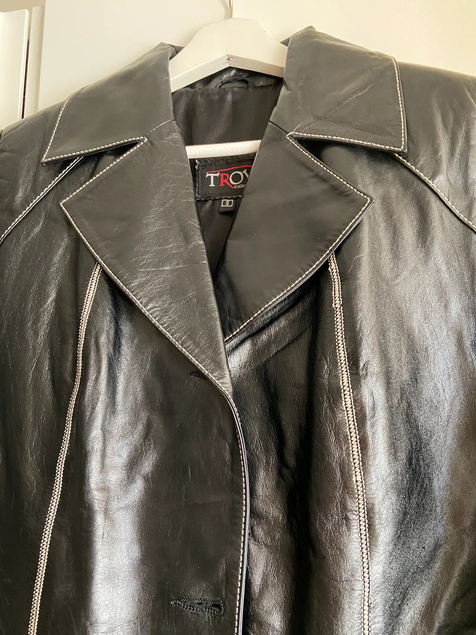 Vintage Vintage Leather Jacket Size S / US 4 / IT 40 - 2 Thumbnail