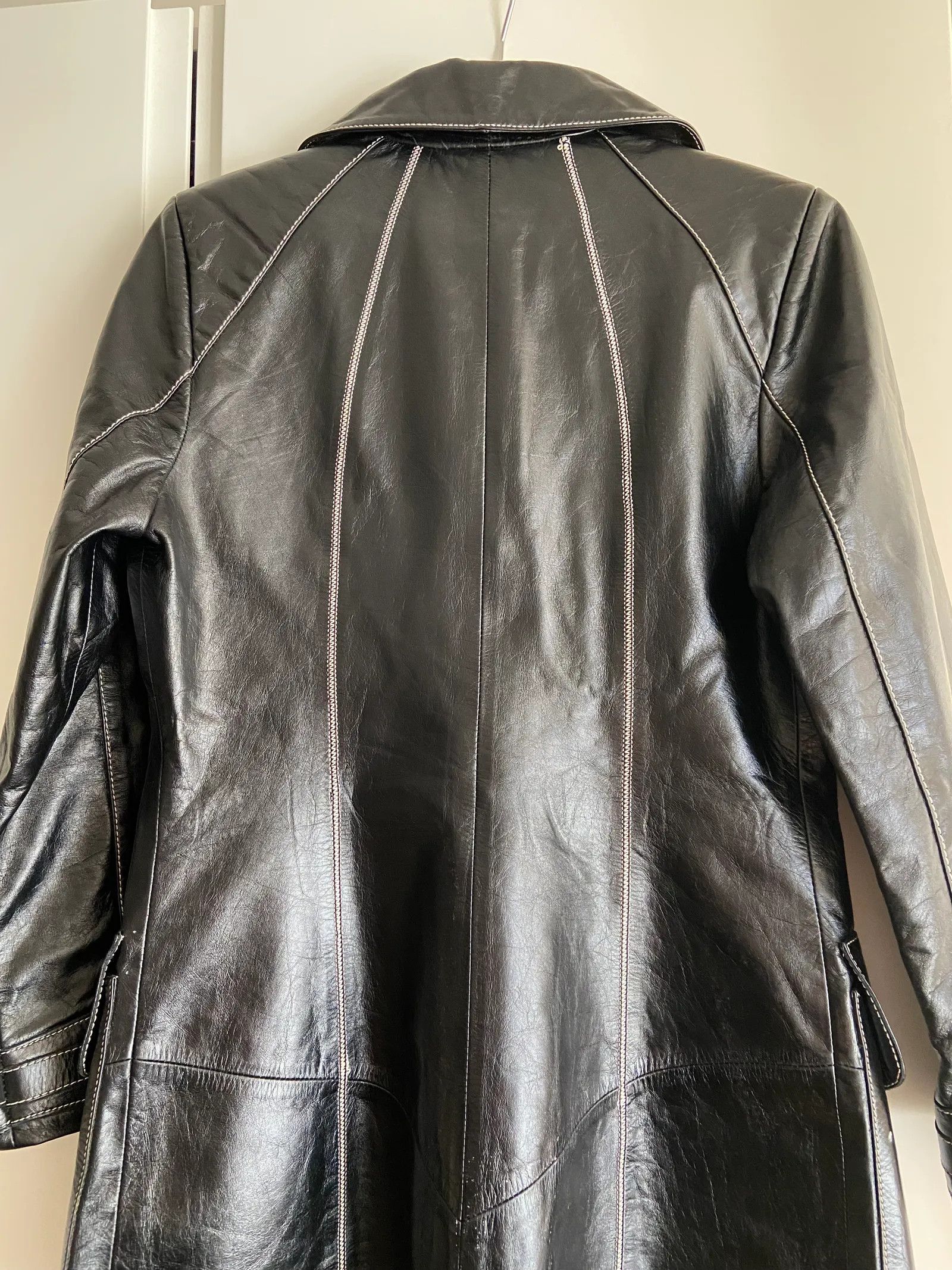 Vintage Vintage Leather Jacket Size S / US 4 / IT 40 - 3 Thumbnail