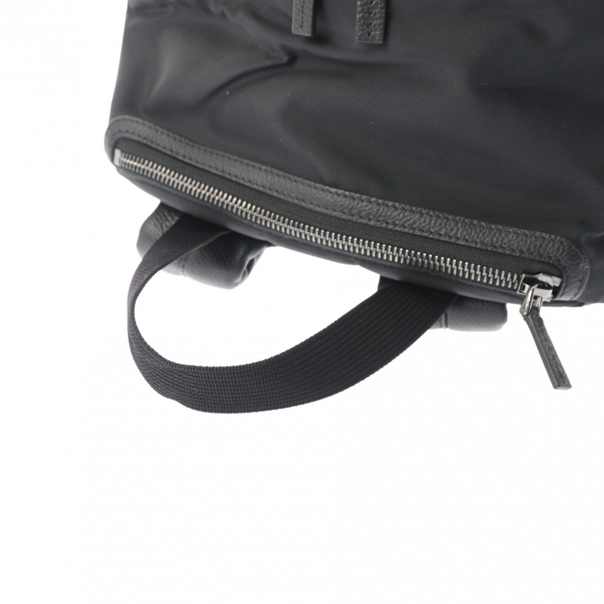 Bvlgari BVLGARI Fragment Collaboration Backpack Black 290732 Men's Nylon Leather Backpack/Daypack Size ONE SIZE - 5 Thumbnail