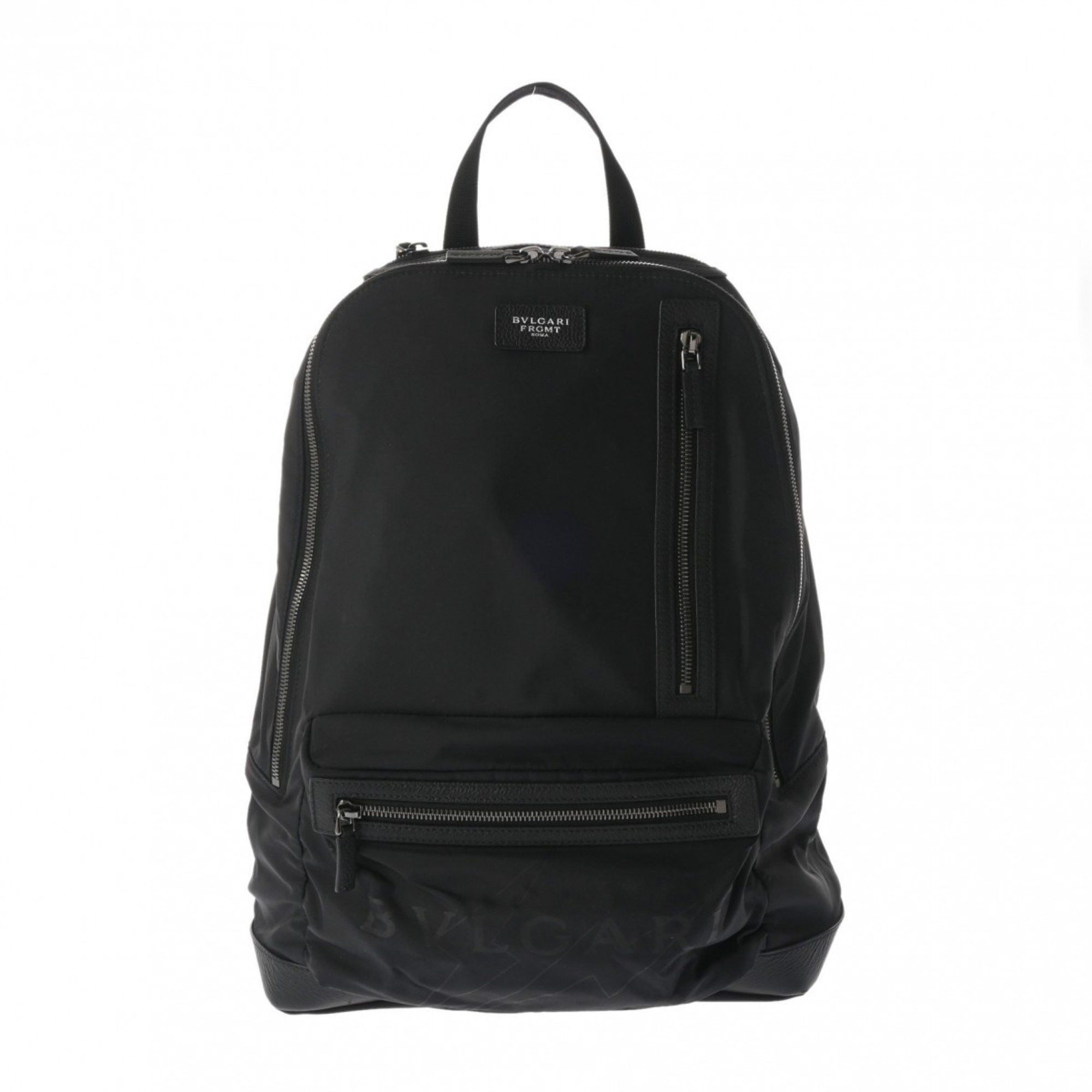 Bvlgari BVLGARI Fragment Collaboration Backpack Black 290732 Men's Nylon Leather Backpack/Daypack Size ONE SIZE - 2 Thumbnail