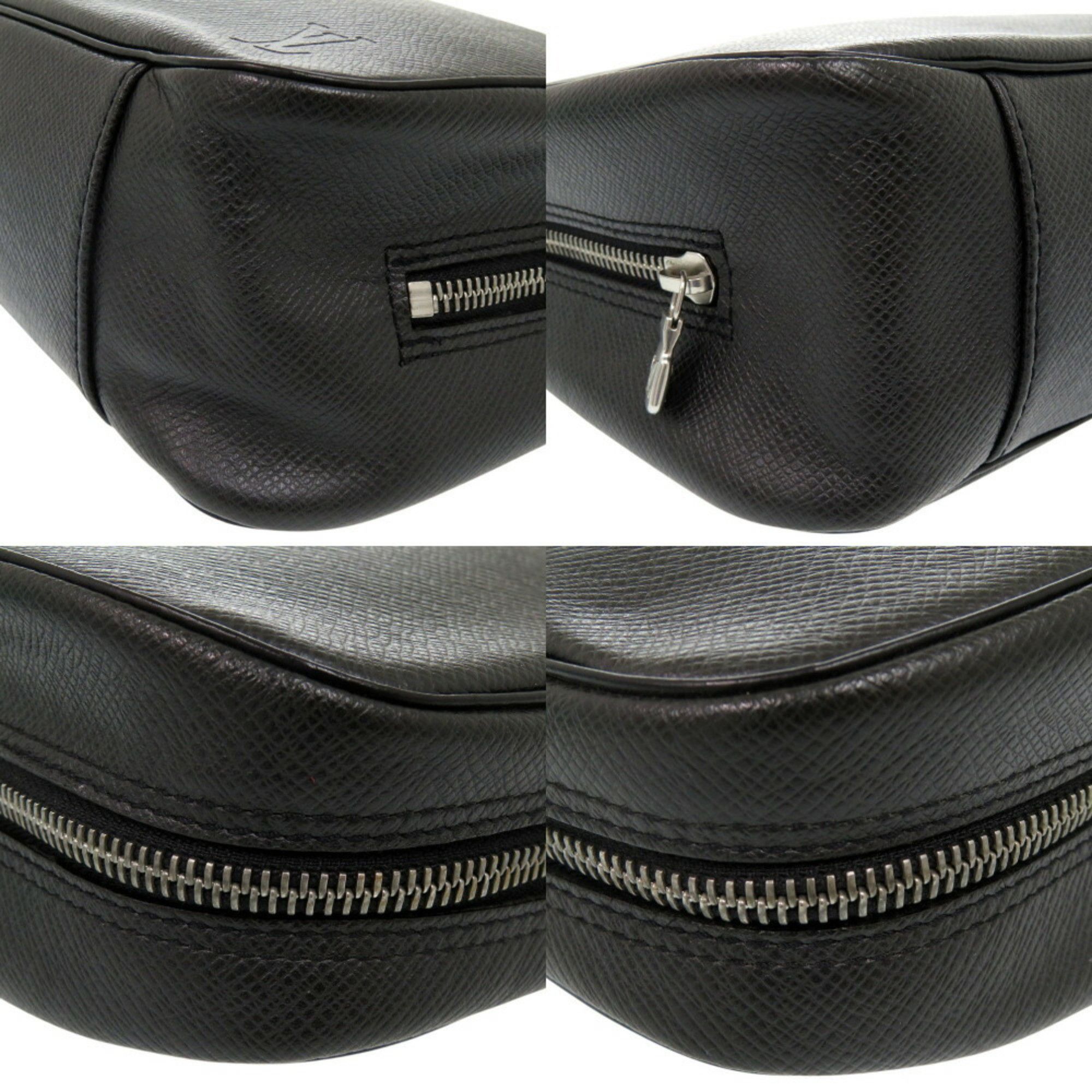 Louis Vuitton Louis Vuitton Taiga True Toilette Ardoise Second Bag Pouch M30212 Black CA1014 Engraved LV 0900LOUIS VUITTON Size ONE SIZE - 10 Thumbnail