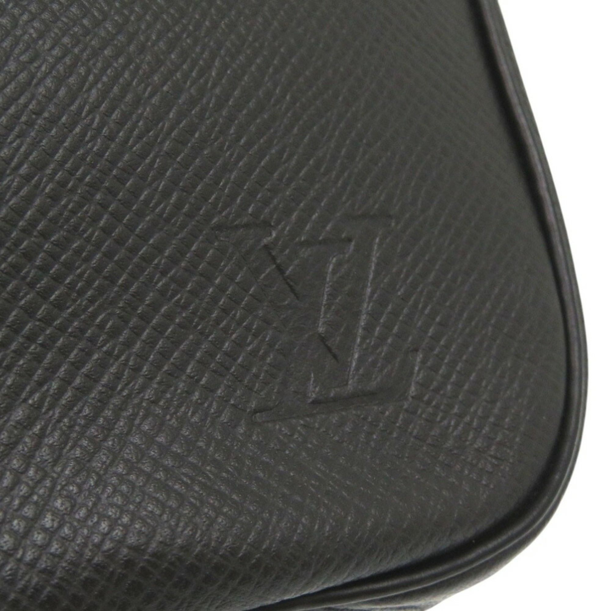 Louis Vuitton Louis Vuitton Taiga True Toilette Ardoise Second Bag Pouch M30212 Black CA1014 Engraved LV 0900LOUIS VUITTON Size ONE SIZE - 9 Thumbnail