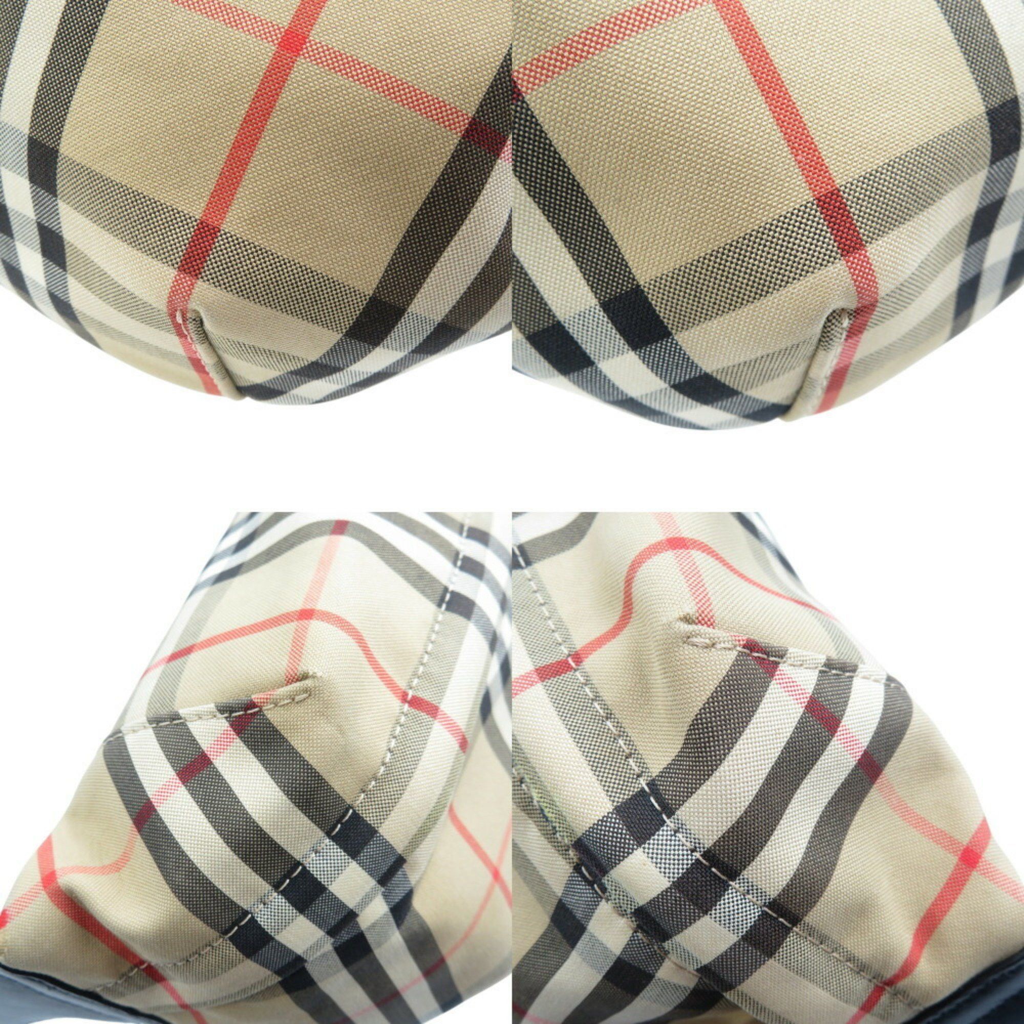 Burberry Burberry Nova Check Cotton Polyester Brown Body Bag Waist Pouch 1397BURBERRY Size ONE SIZE - 9 Thumbnail