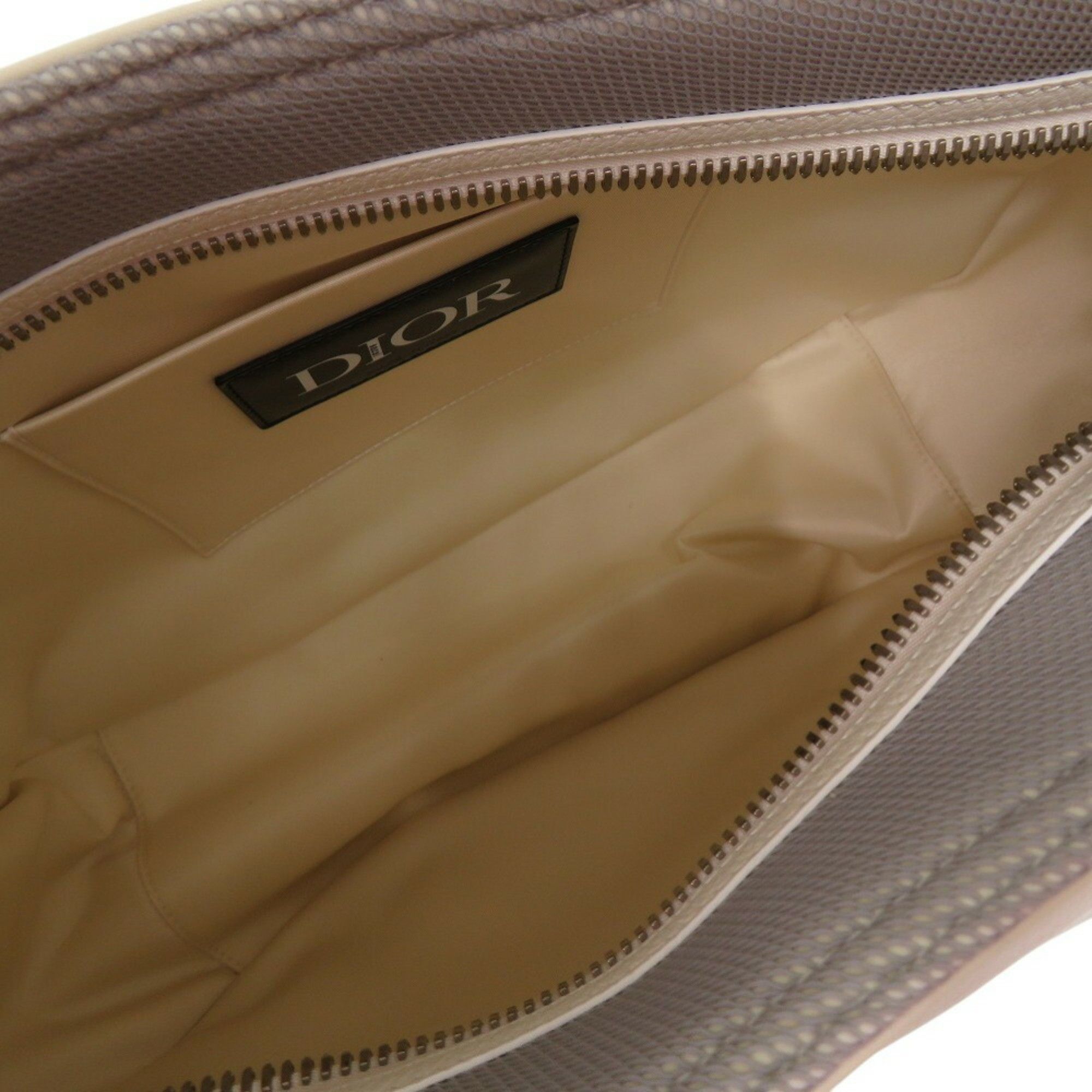 Dior Christian Dior x Sacai Saddle Soft Bag 1ADHO029USG Leather Nylon White Shoulder 1579Christian Men's Size ONE SIZE - 8 Thumbnail