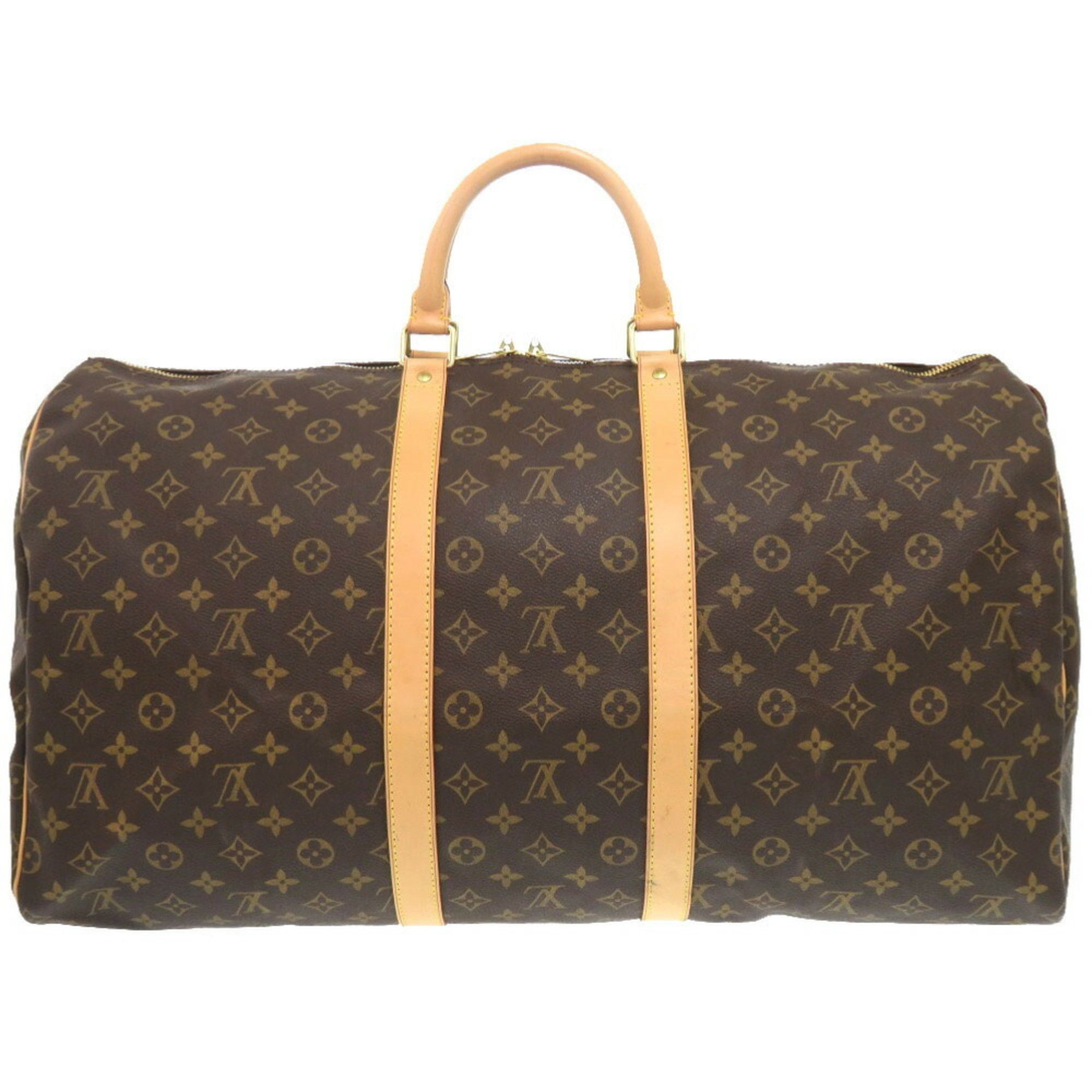 Louis Vuitton Louis Vuitton Keepall 55 Monogram M41424 Boston Bag Size ONE SIZE - 3 Thumbnail