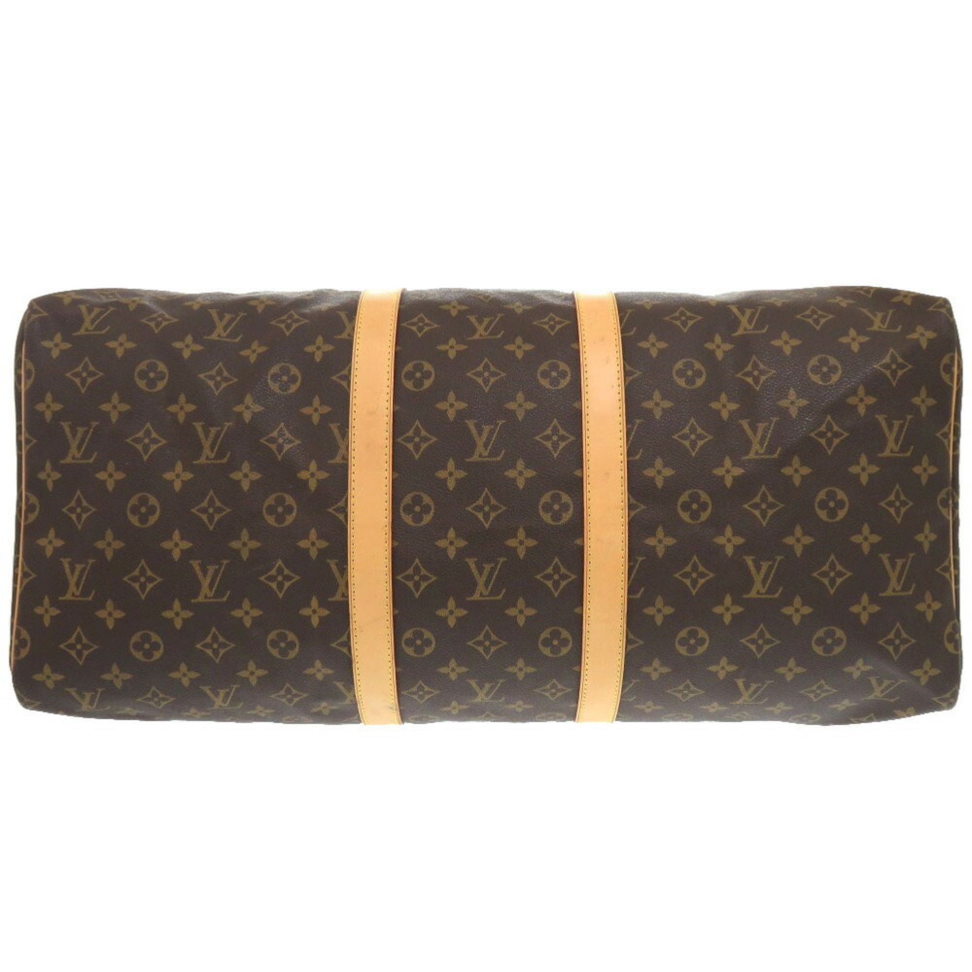 Louis Vuitton Louis Vuitton Keepall 55 Monogram M41424 Boston Bag Size ONE SIZE - 4 Thumbnail