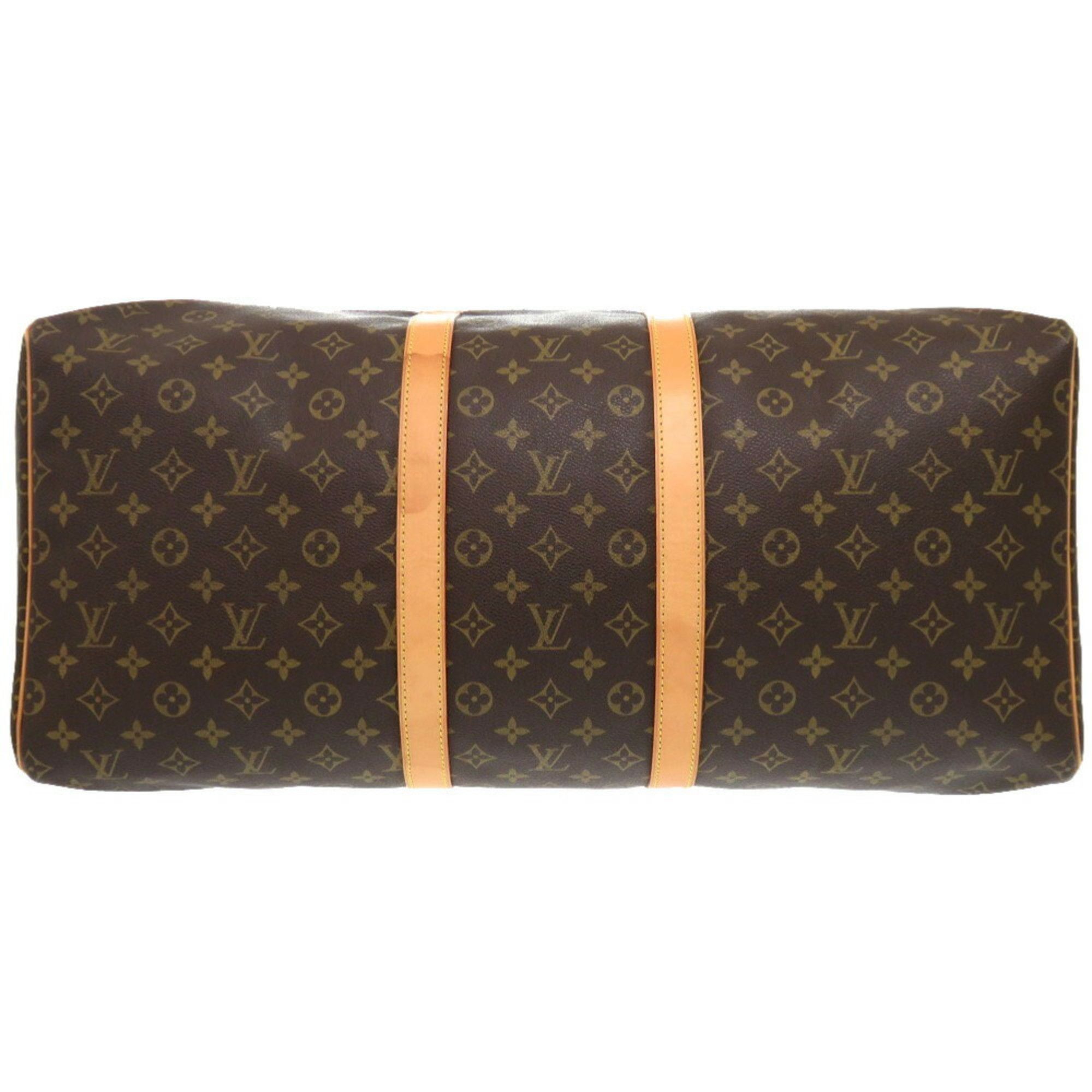 Louis Vuitton Louis Vuitton Keepall 55 Monogram M41424 Boston Bag Size ONE SIZE - 4 Thumbnail