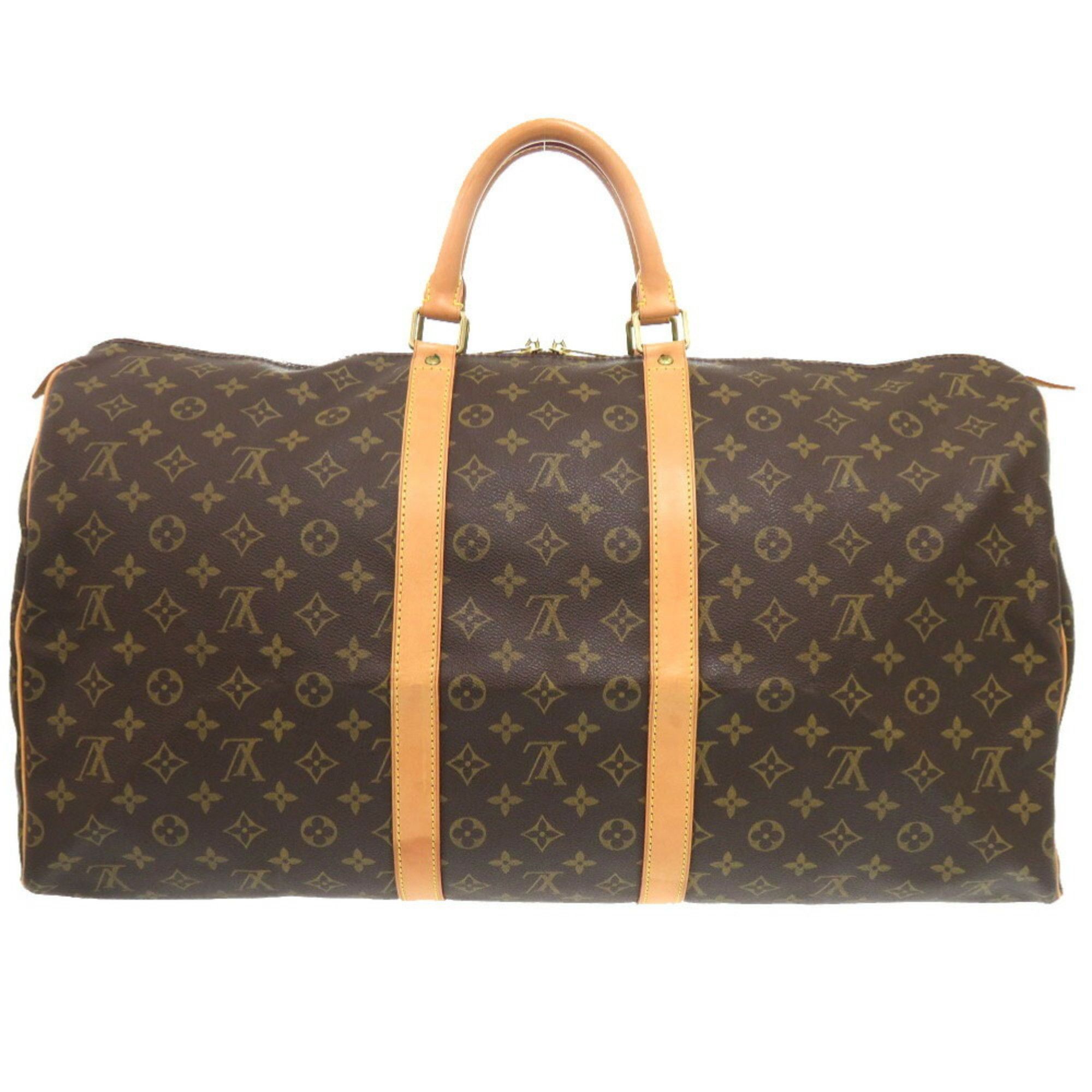 Louis Vuitton Louis Vuitton Keepall 55 Monogram M41424 Boston Bag Size ONE SIZE - 3 Thumbnail