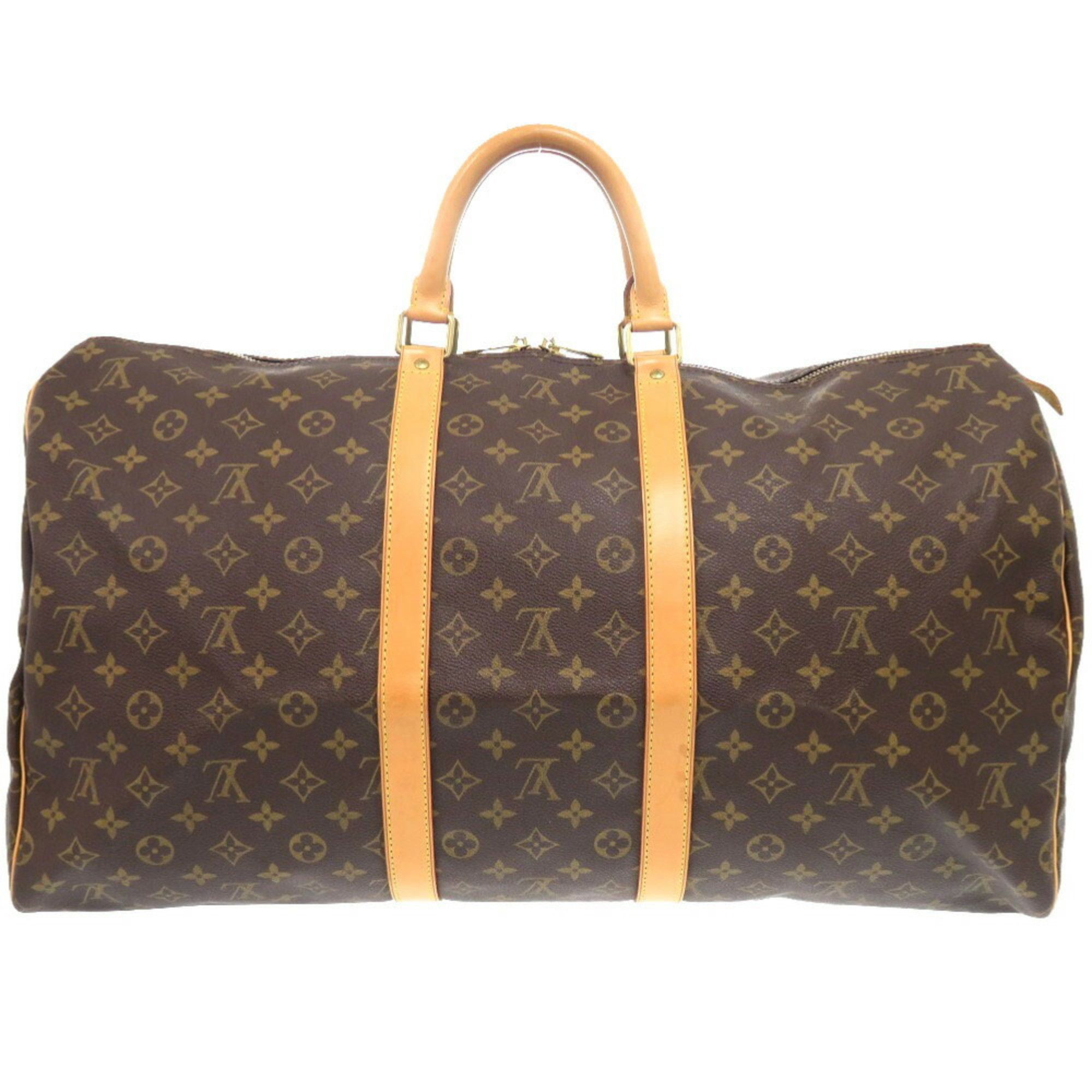 Louis Vuitton Louis Vuitton Keepall 55 Monogram M41424 Boston Bag Size ONE SIZE - 3 Thumbnail