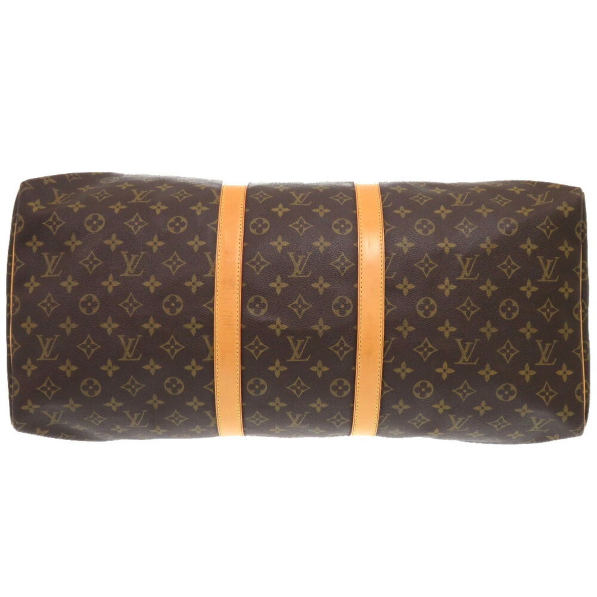 Louis Vuitton Louis Vuitton Keepall 55 Monogram M41424 Boston Bag Size ONE SIZE - 4 Thumbnail
