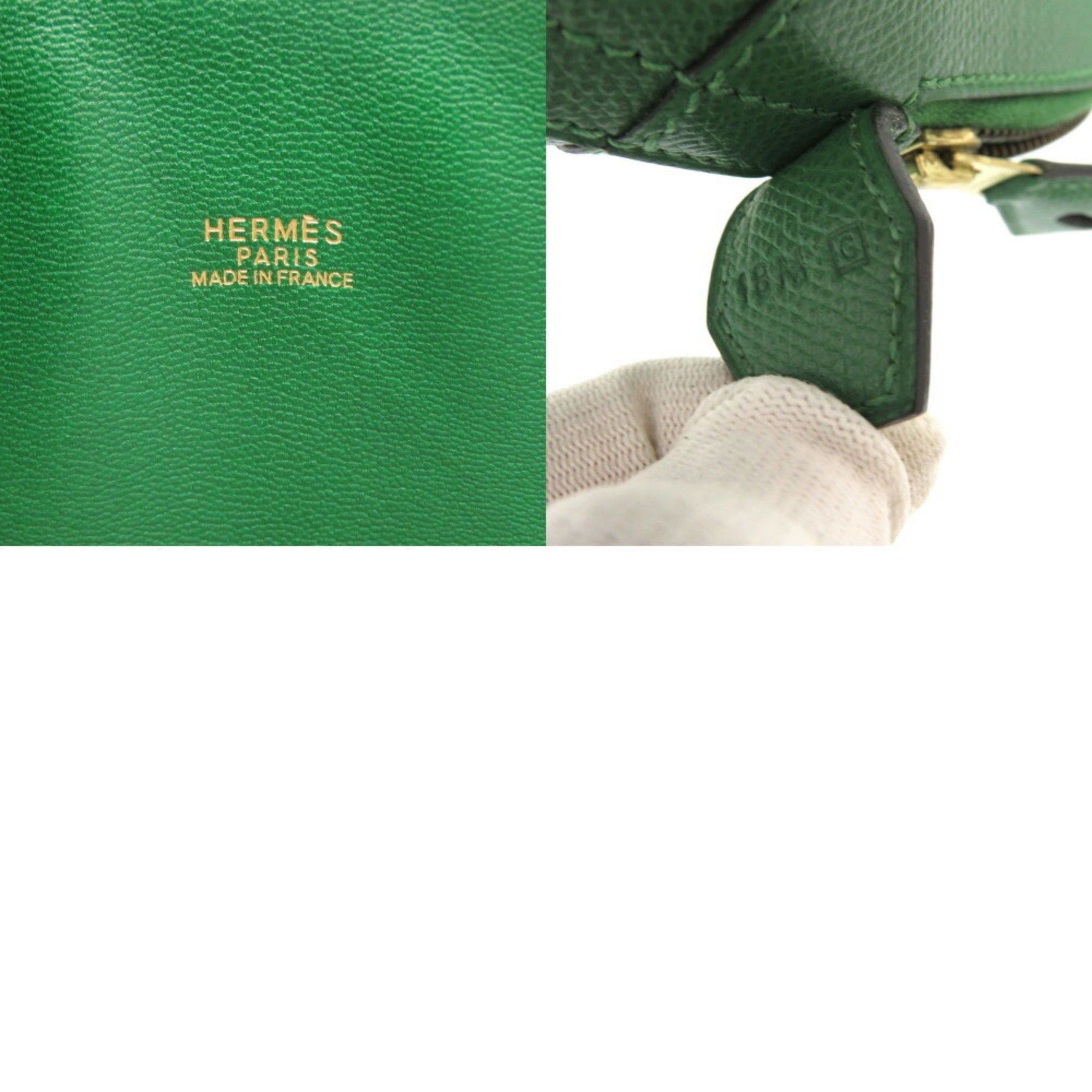 Hermes Hermes MacPherson Couché Vert G Stamped Handbag Green 0942 HERMES Size ONE SIZE - 11 Thumbnail