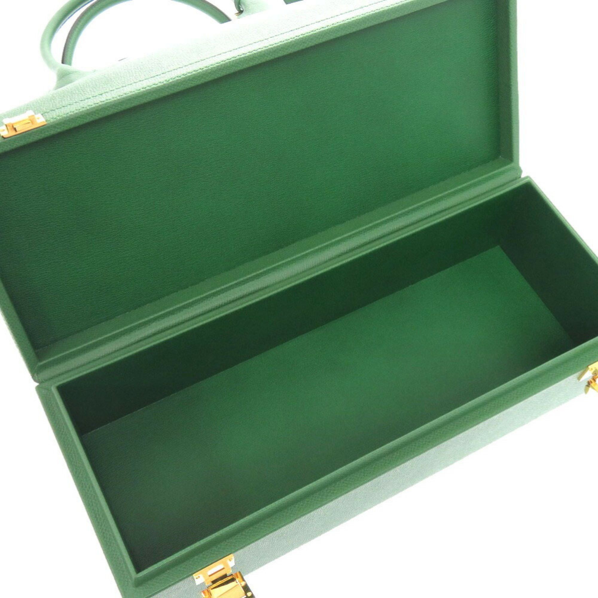 Hermes Hermes MacPherson Couché Vert G Stamped Handbag Green 0942 HERMES Size ONE SIZE - 7 Thumbnail