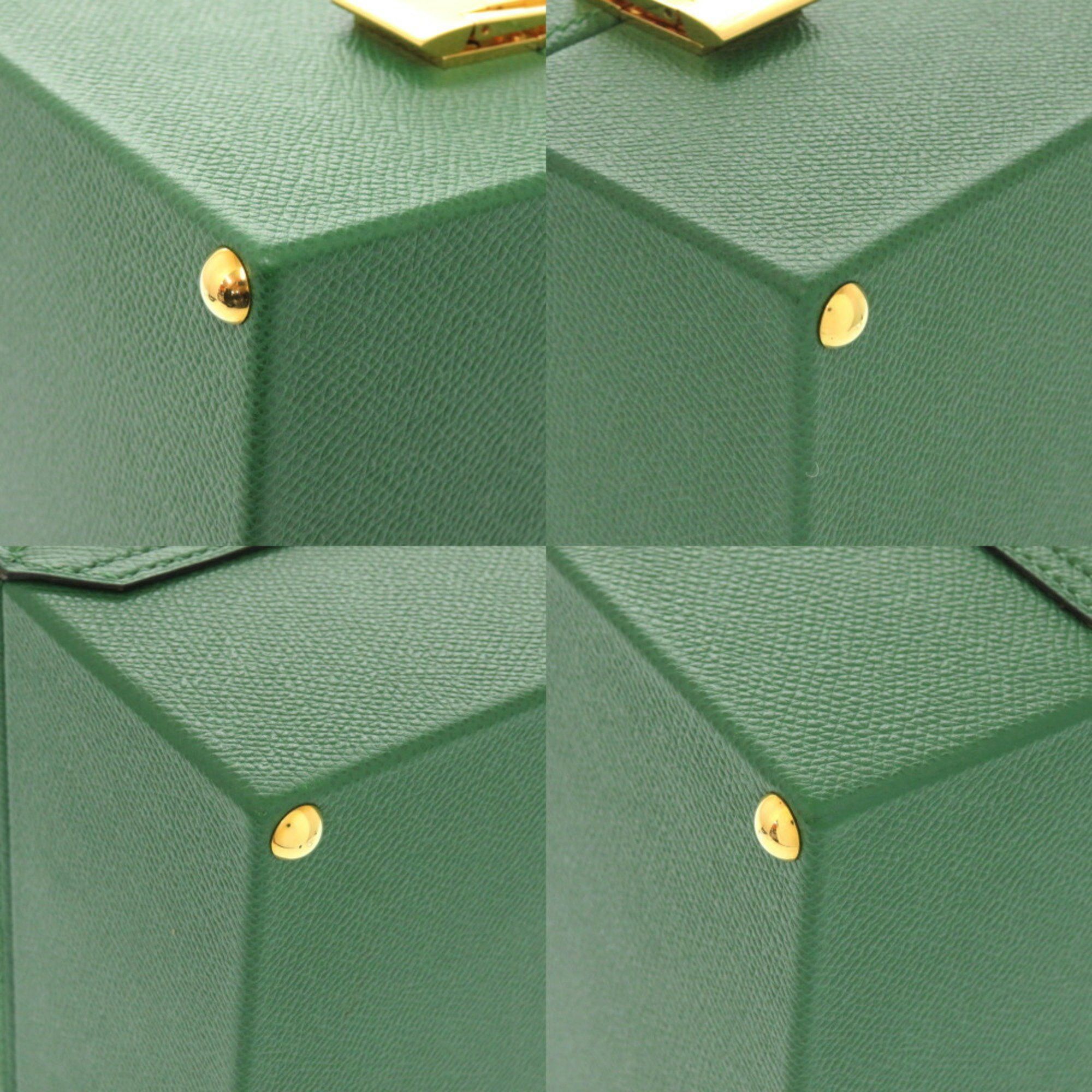 Hermes Hermes MacPherson Couché Vert G Stamped Handbag Green 0942 HERMES Size ONE SIZE - 10 Thumbnail