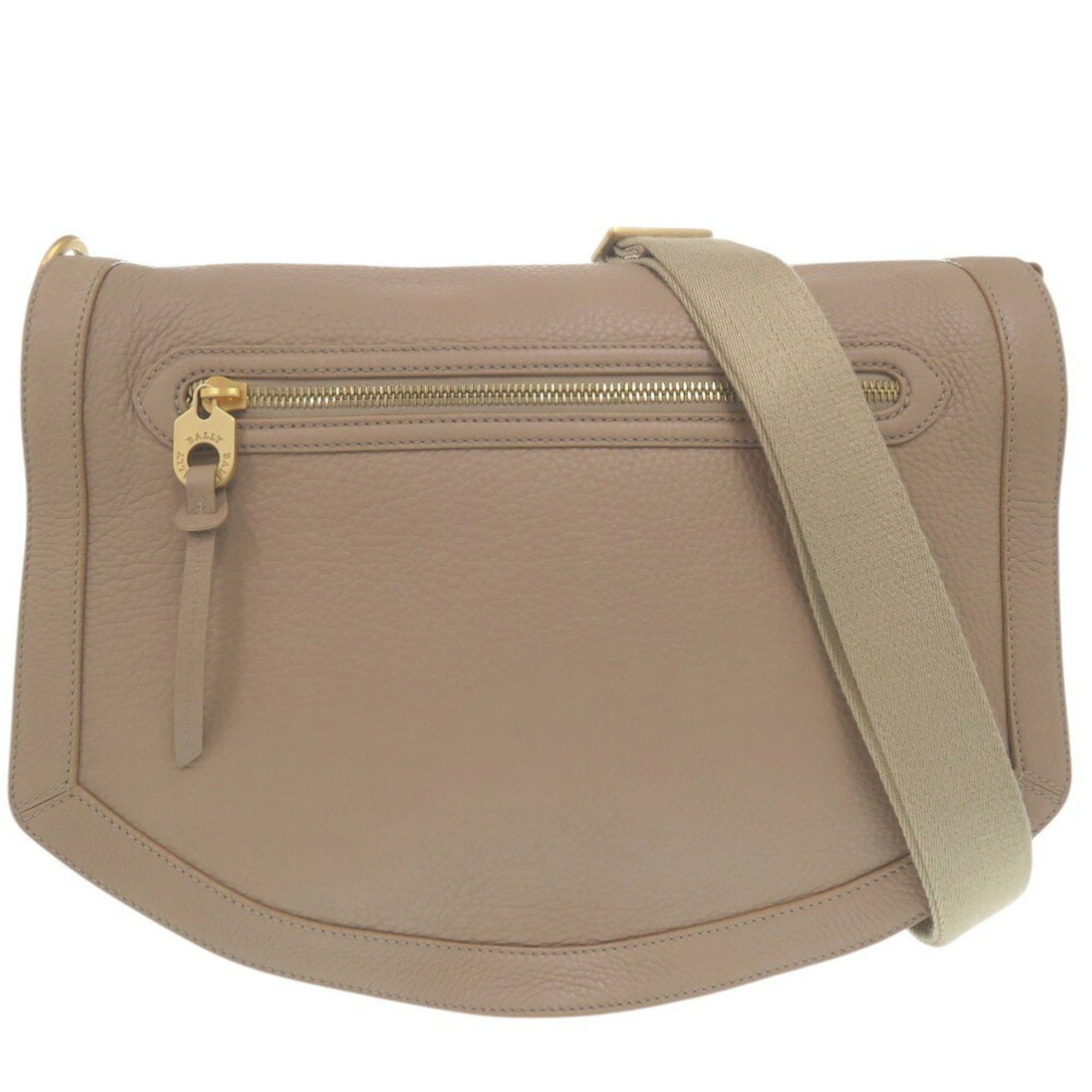 Bally BALLY Shoulder Bag Leather Beige 0050BALLY Size ONE SIZE - 2 Thumbnail