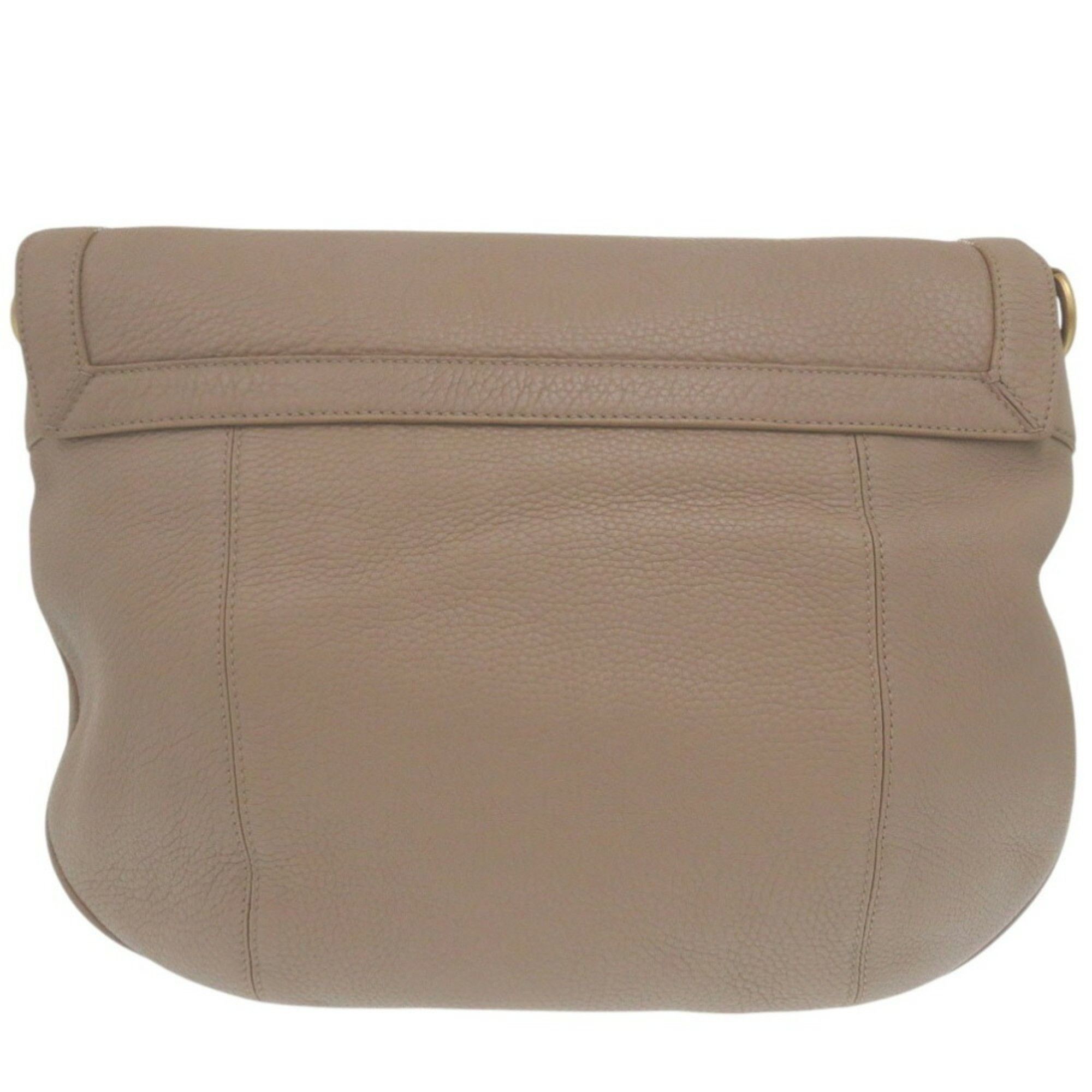 Bally BALLY Shoulder Bag Leather Beige 0050BALLY Size ONE SIZE - 3 Thumbnail