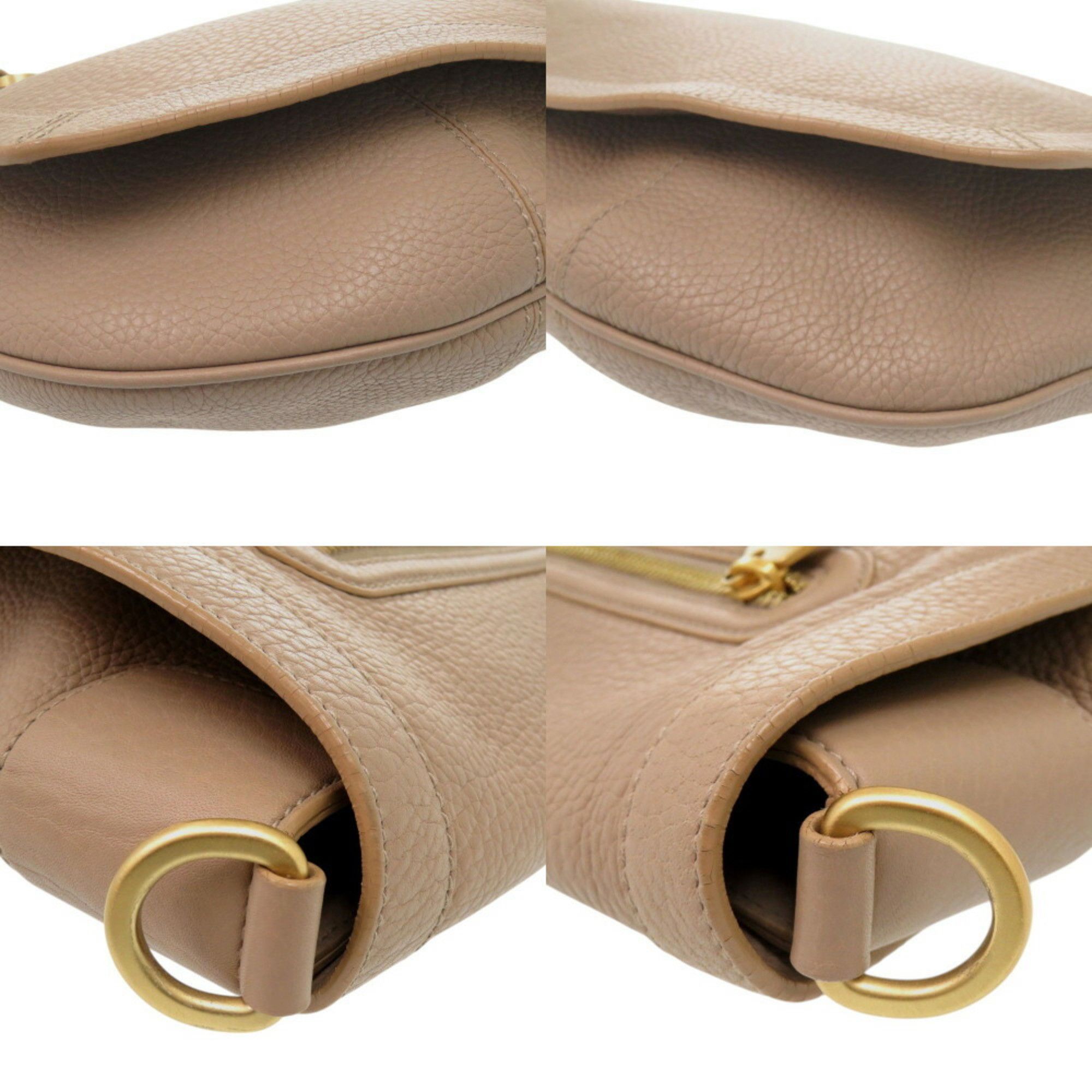 Bally BALLY Shoulder Bag Leather Beige 0050BALLY Size ONE SIZE - 9 Thumbnail