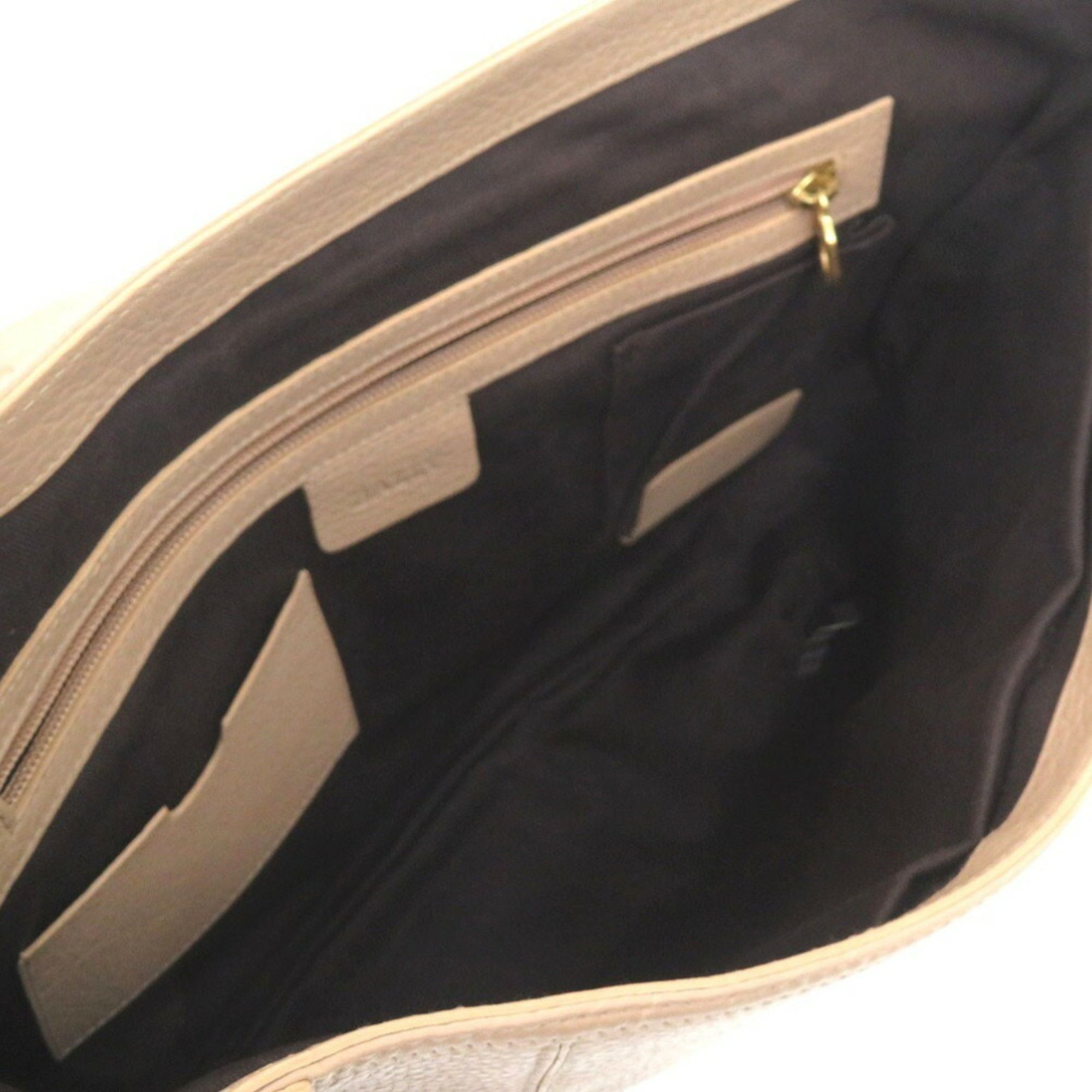 Bally BALLY Shoulder Bag Leather Beige 0050BALLY Size ONE SIZE - 7 Thumbnail