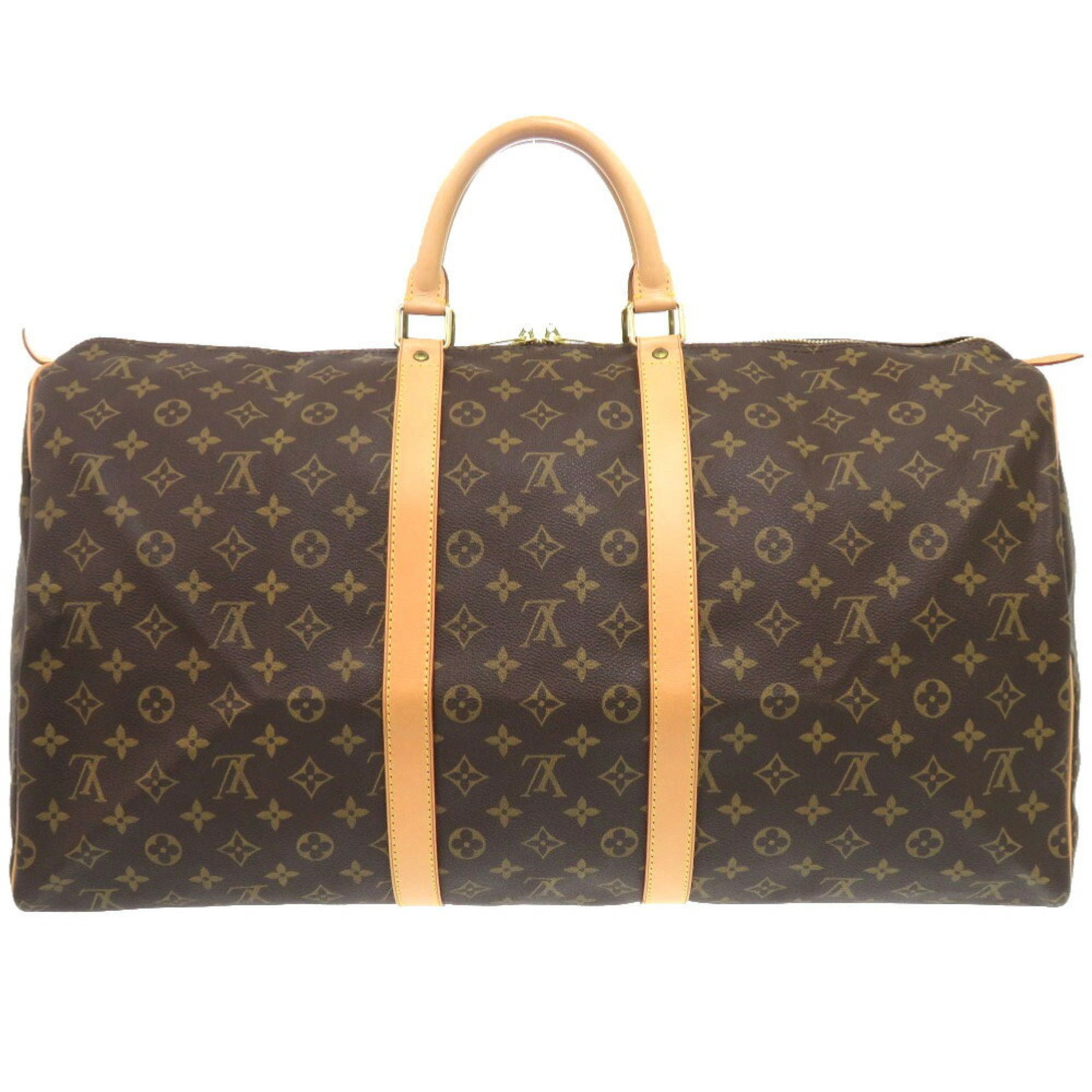 Louis Vuitton Louis Vuitton Keepall 55 Monogram M41424 Boston Bag Size ONE SIZE - 3 Thumbnail