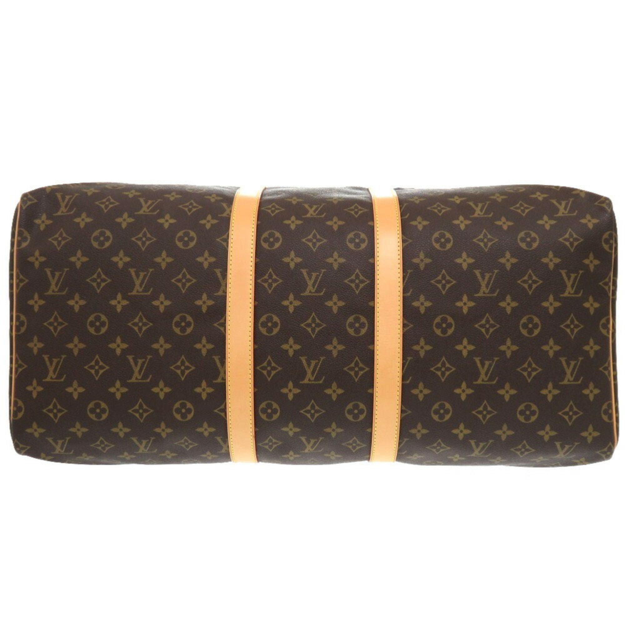 Louis Vuitton Louis Vuitton Keepall 55 Monogram M41424 Boston Bag Size ONE SIZE - 4 Thumbnail