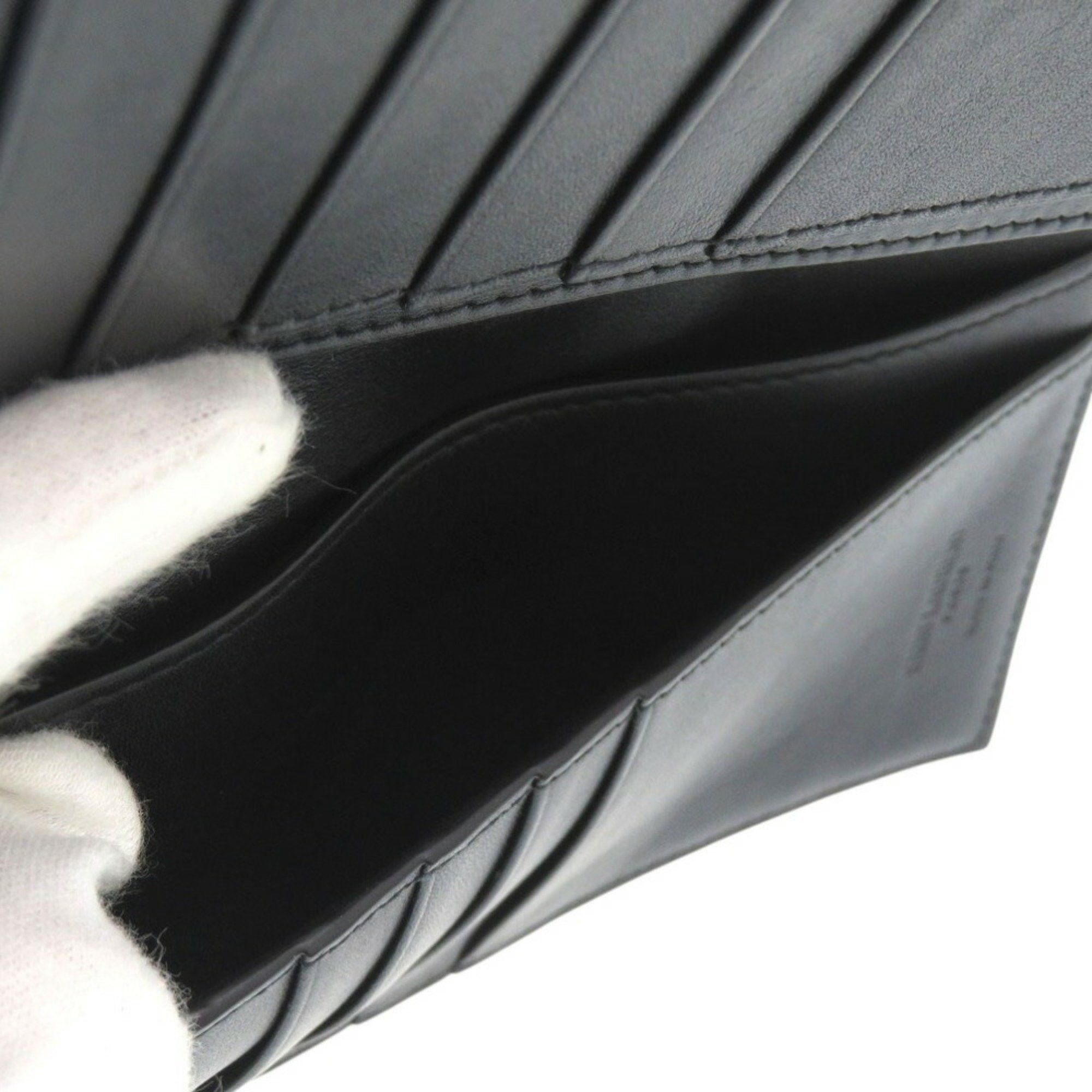 Saint Laurent Paris Yves Saint Laurent Paris Continental Wallet with Coin Purse Long 396308 H3Z2W 1000 Leather Black 1180SAINT LAURENT PARIS Size ONE SIZE - 9 Thumbnail