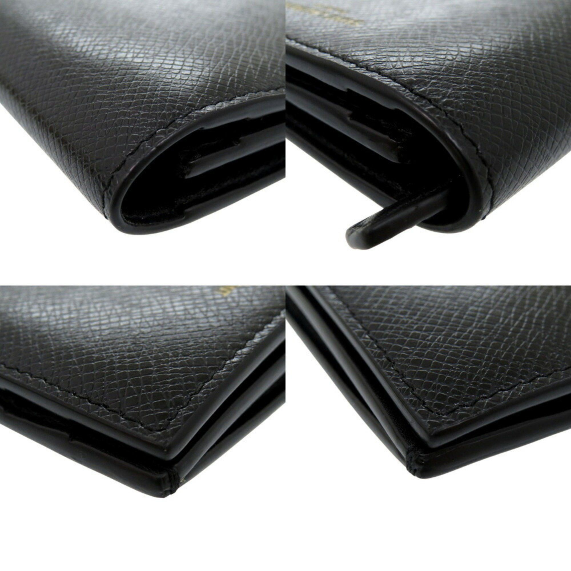 Saint Laurent Paris Yves Saint Laurent Paris Continental Wallet with Coin Purse Long 396308 H3Z2W 1000 Leather Black 1180SAINT LAURENT PARIS Size ONE SIZE - 10 Thumbnail