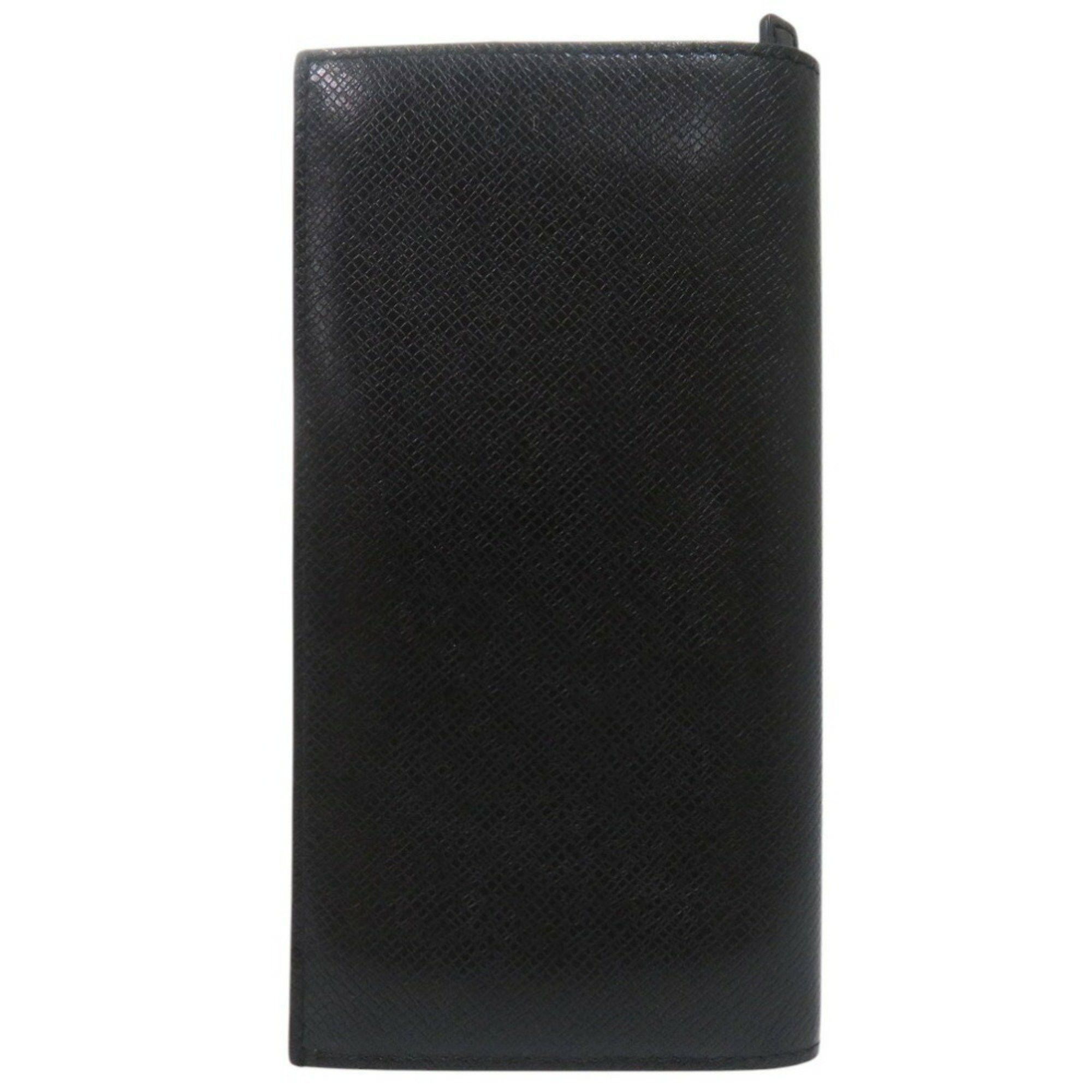 Saint Laurent Paris Yves Saint Laurent Paris Continental Wallet with Coin Purse Long 396308 H3Z2W 1000 Leather Black 1180SAINT LAURENT PARIS Size ONE SIZE - 3 Thumbnail
