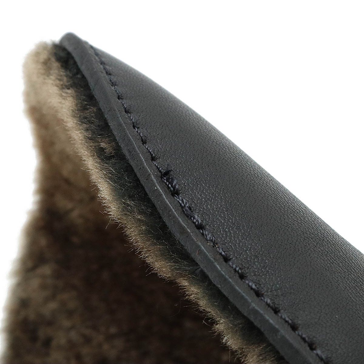 Hermes Hermes Hermes Calfskin/Sheepskin Polishing Glove Shoe Care Leather Other Size ONE SIZE - 6 Thumbnail