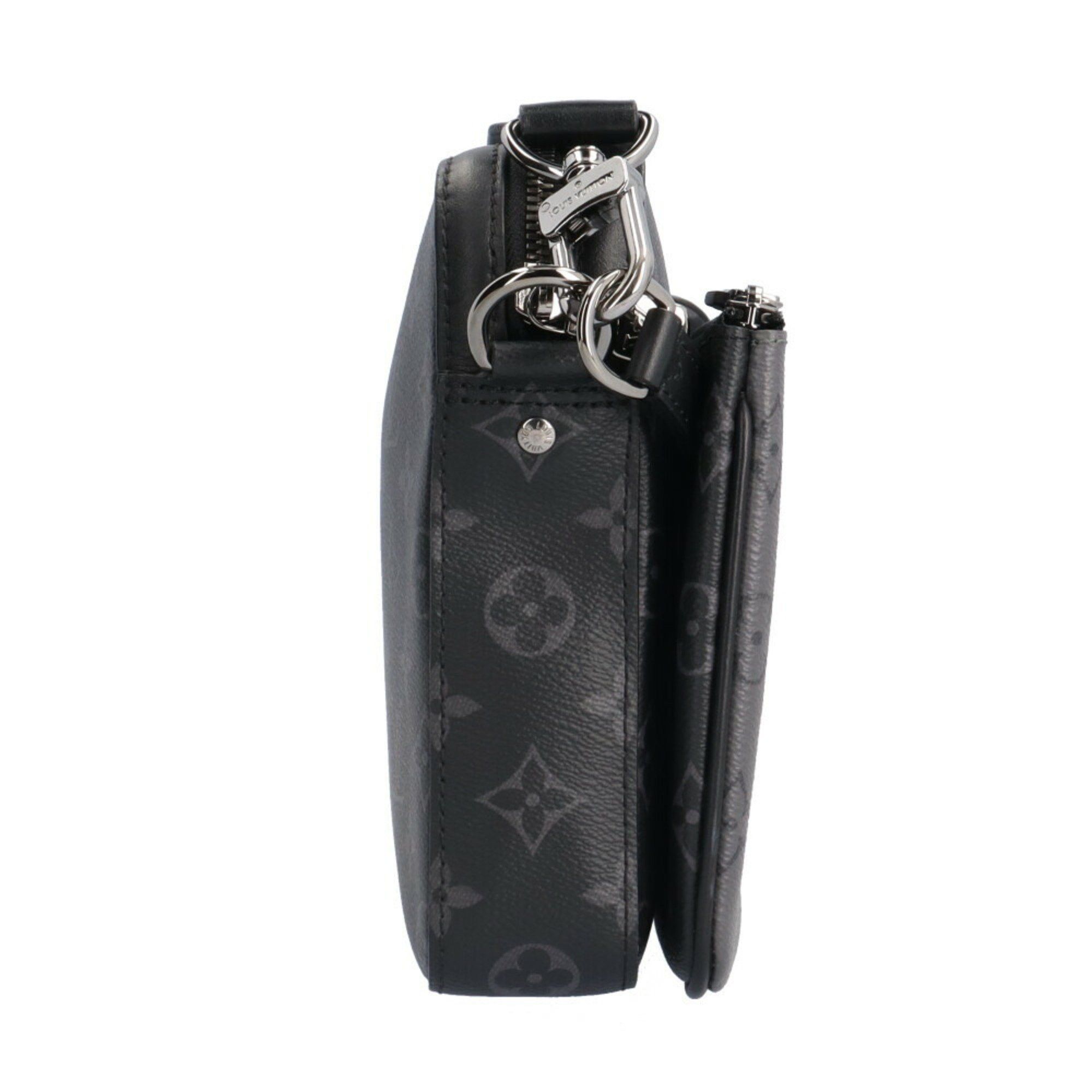 Louis Vuitton Louis Vuitton Trio Monogram Eclipse Shoulder Bag M69443 Black Men's LOUIS VUITTON Size ONE SIZE - 4 Thumbnail