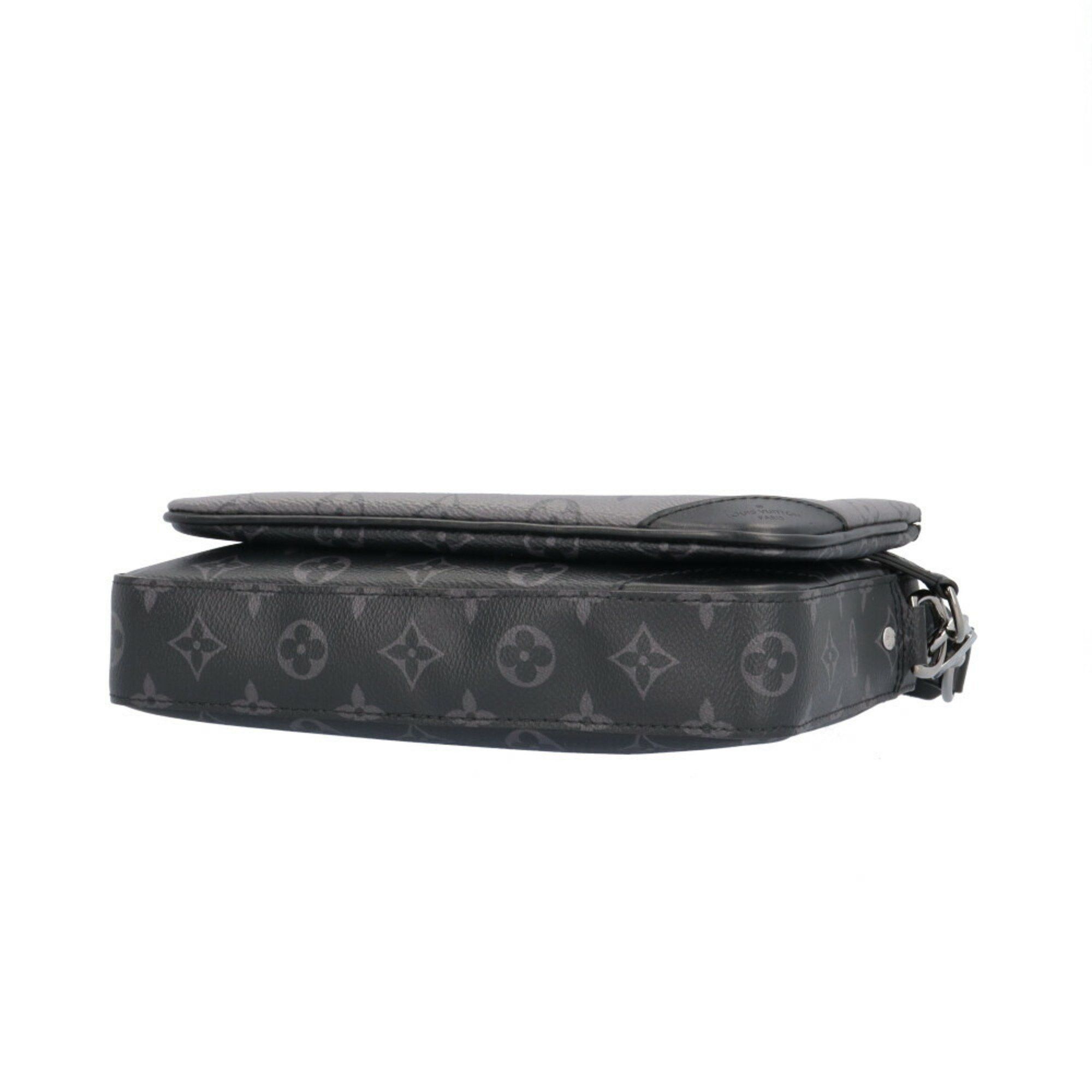 Louis Vuitton Louis Vuitton Trio Monogram Eclipse Shoulder Bag M69443 Black Men's LOUIS VUITTON Size ONE SIZE - 5 Thumbnail