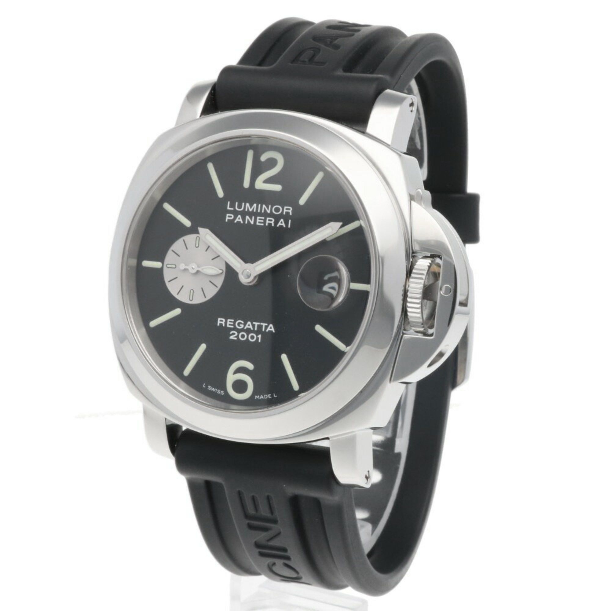 Panerai Officine Panerai Luminor Regatta Watch Stainless Steel PAM00107 Automatic Men's OFFICINE PANERAI Overhauled Size ONE SIZE - 3 Thumbnail