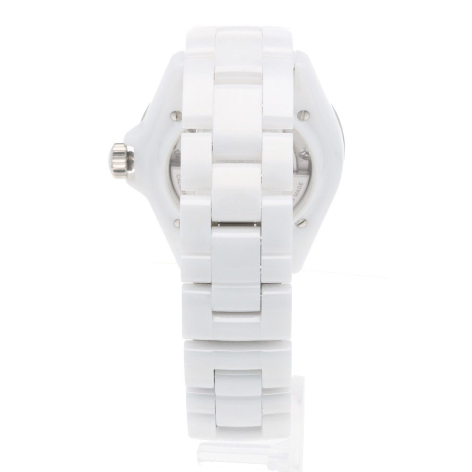Chanel Chanel Mademoiselle J12 La Pausa Watch, White Ceramic H7481, Automatic, Men's, CHANEL, Manufacturer's, Overhauled Size ONE SIZE - 6 Thumbnail