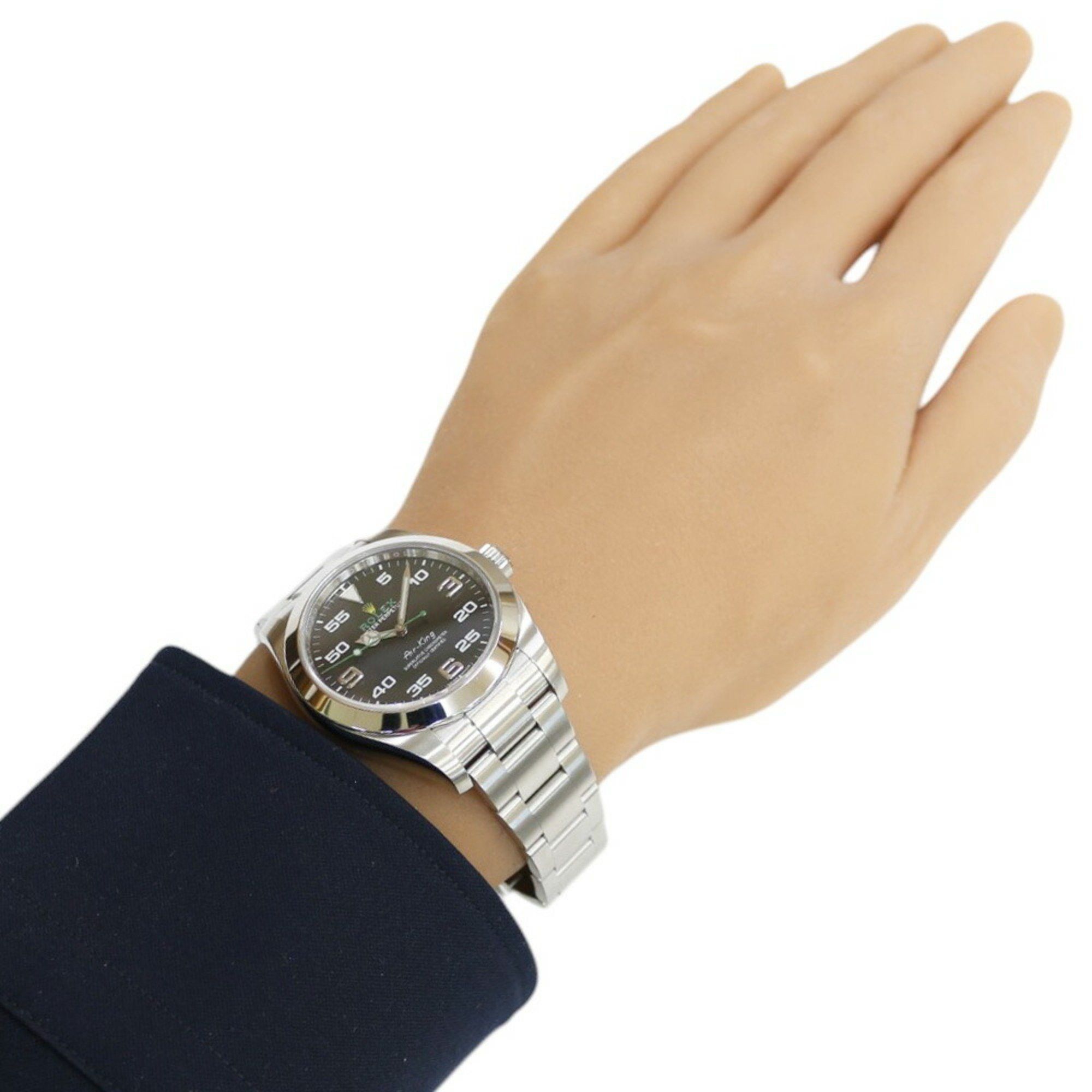 Rolex Rolex Air King Oyster Perpetual Watch Stainless Steel 116900 Automatic Men's ROLEX Random Size ONE SIZE - 2 Thumbnail