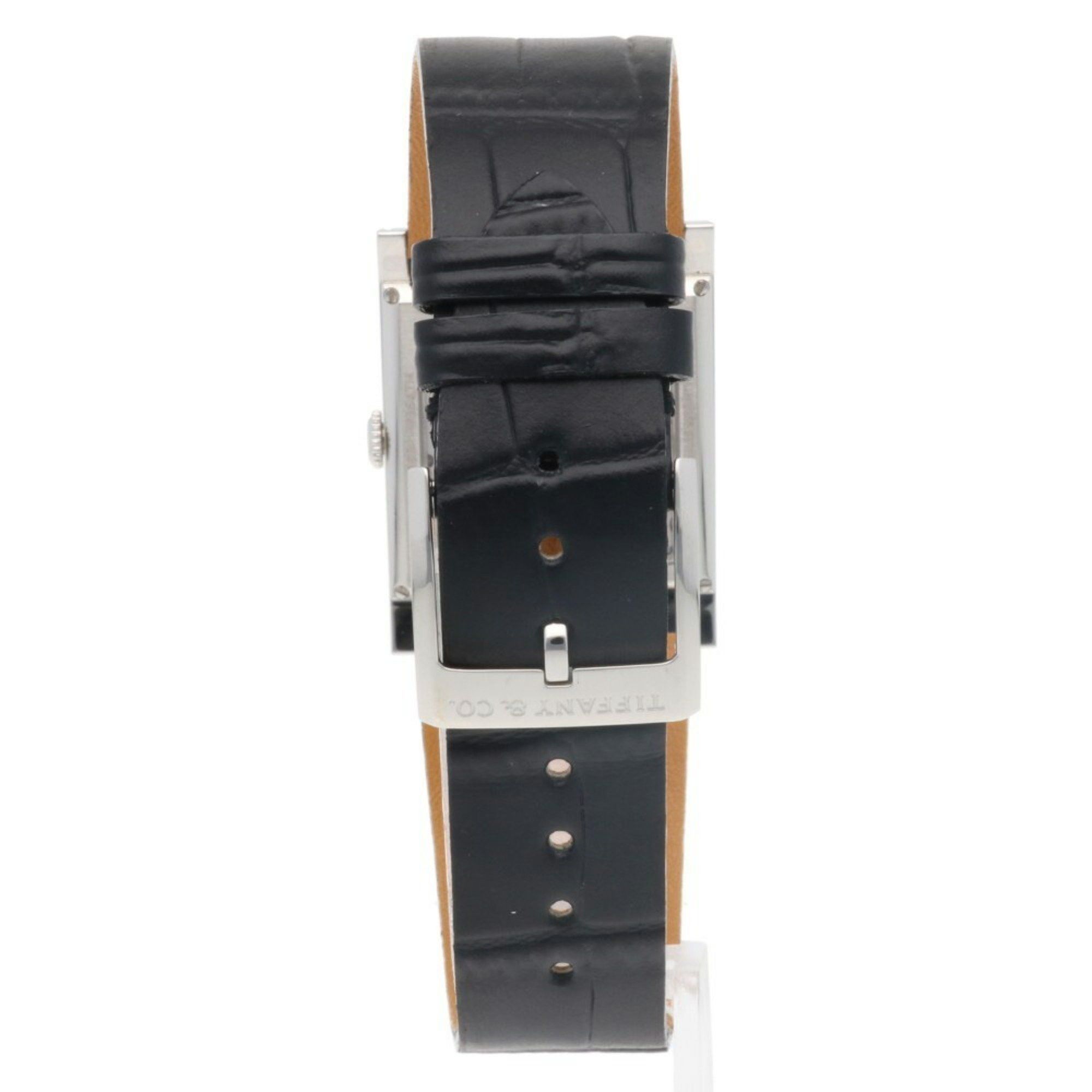 Tiffany & Co. Tiffany Square Watch Stainless Steel 1874M Hand-wound Men's TIFFANY&Co. Non-waterproof Defective item Size ONE SIZE - 6 Thumbnail