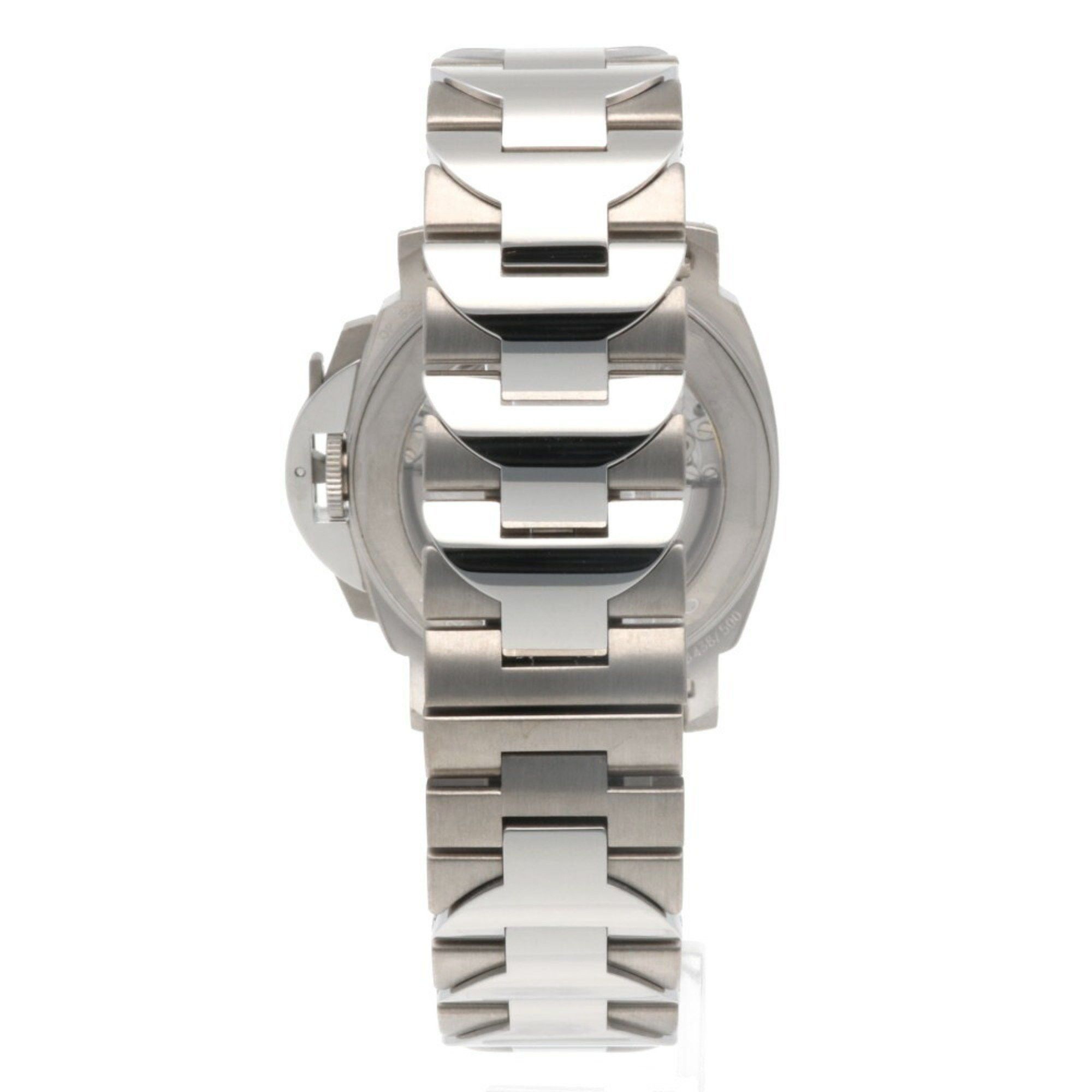 Panerai Officine Panerai Luminor Chrono Watch Titanium PAM00052 Automatic Men's OFFICINE PANERAI Overhauled Size ONE SIZE - 6 Thumbnail
