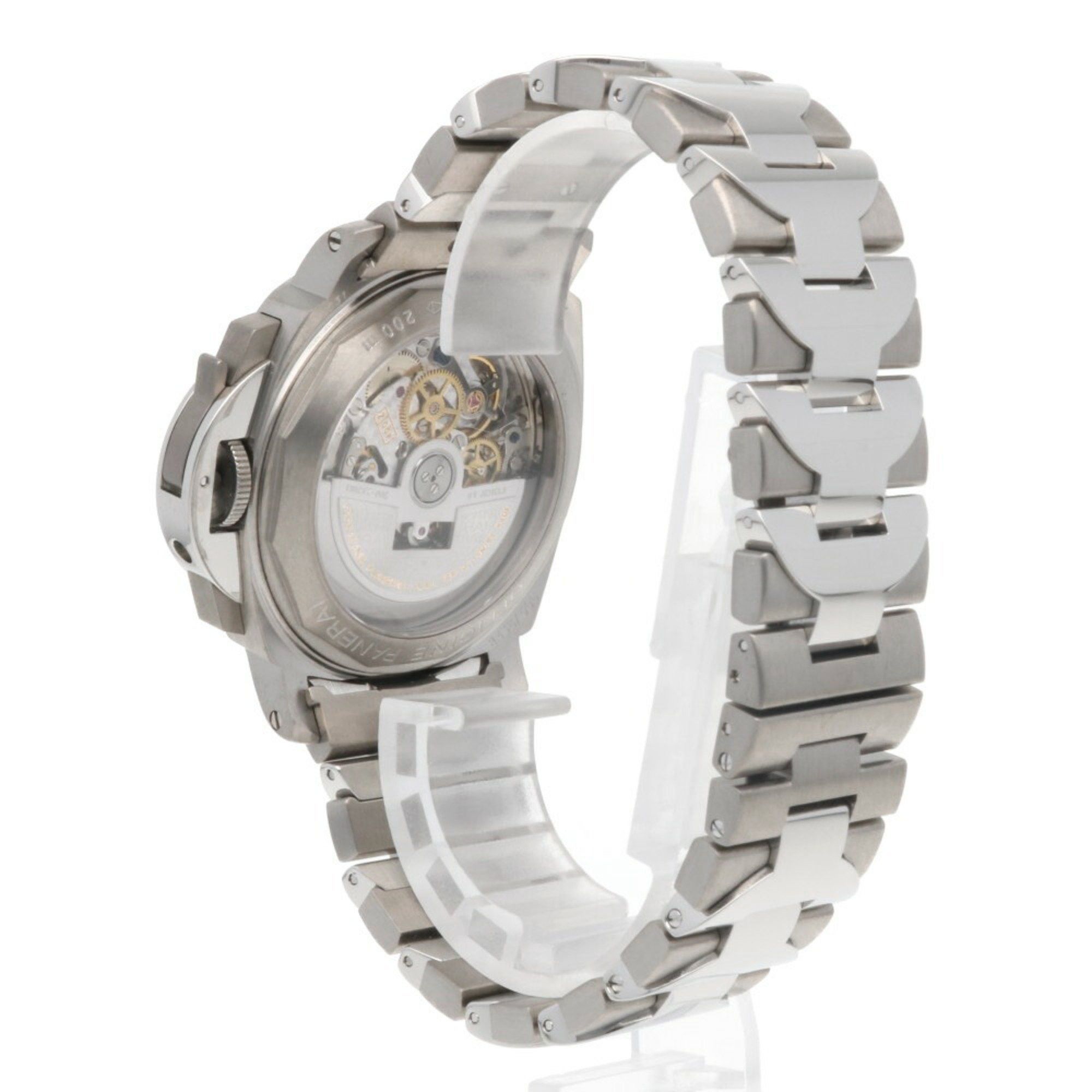Panerai Officine Panerai Luminor Chrono Watch Titanium PAM00052 Automatic Men's OFFICINE PANERAI Overhauled Size ONE SIZE - 5 Thumbnail