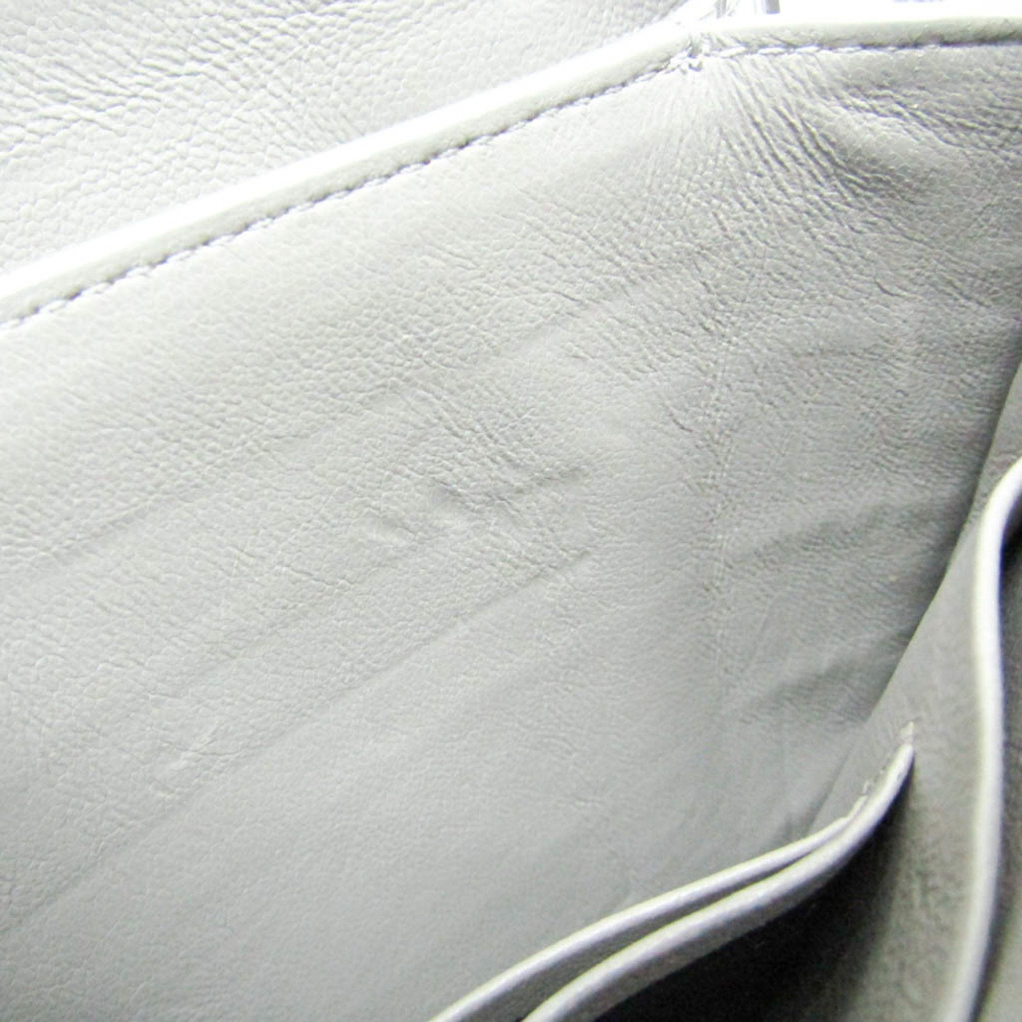Balenciaga Balenciaga 655247 Women's Leather Shoulder Bag Gray Size ONE SIZE - 12 Thumbnail