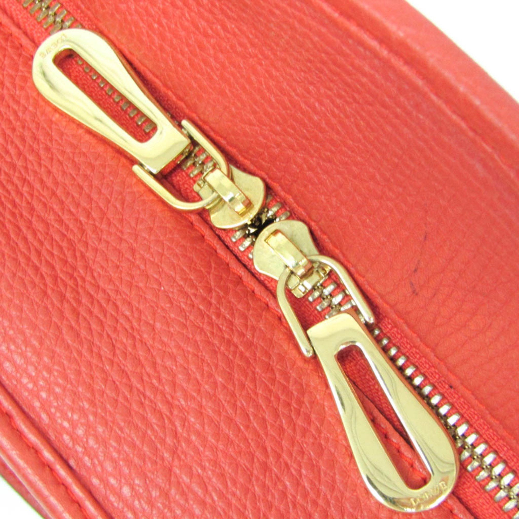 Loewe Loewe Amazona 36 352.45.A22 Women's Leather Handbag Red Orange Size ONE SIZE - 9 Thumbnail