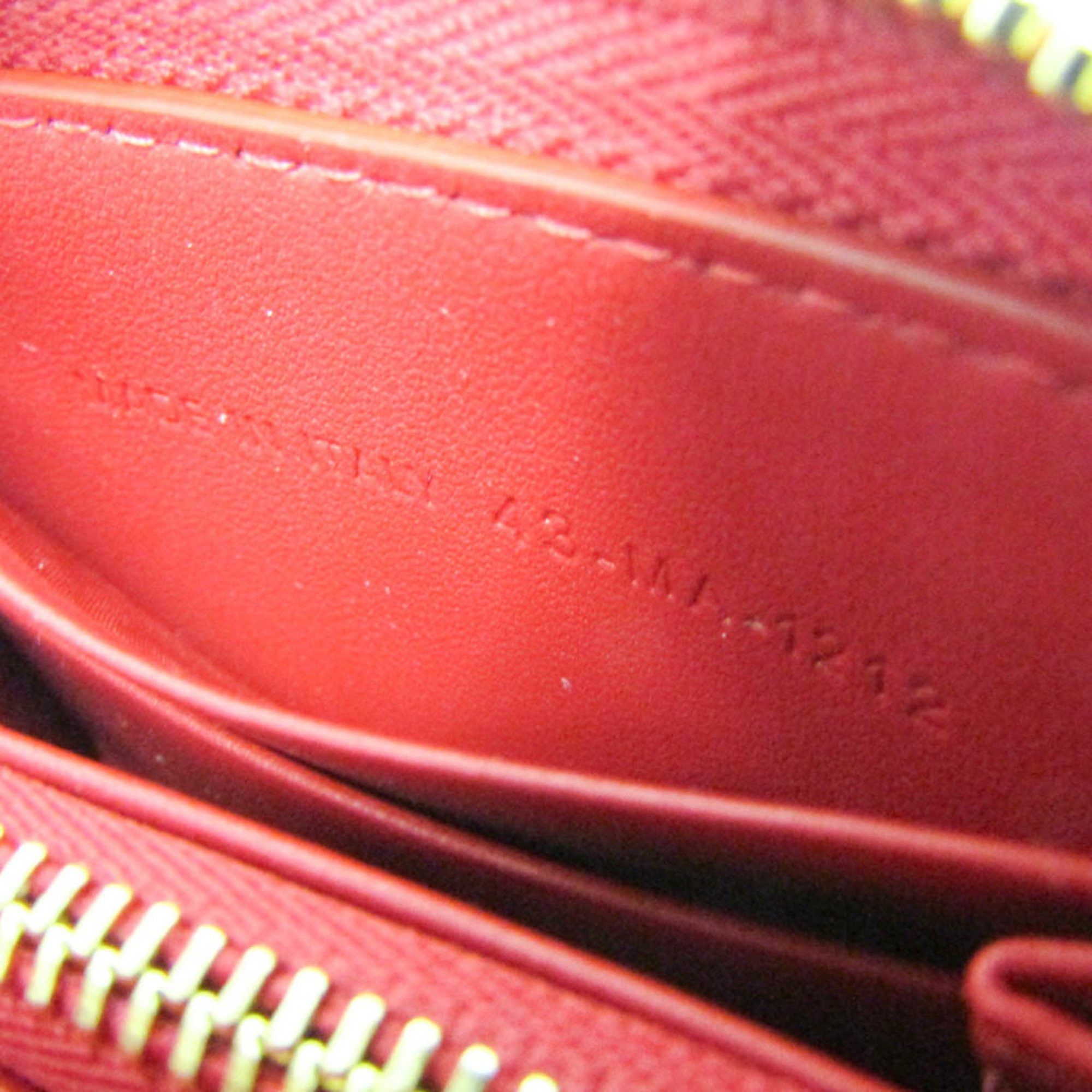 Dior Christian Dior Lady Dior S0985ONHG Women's Leather Coin Purse/coin Case Red Color Size ONE SIZE - 10 Thumbnail