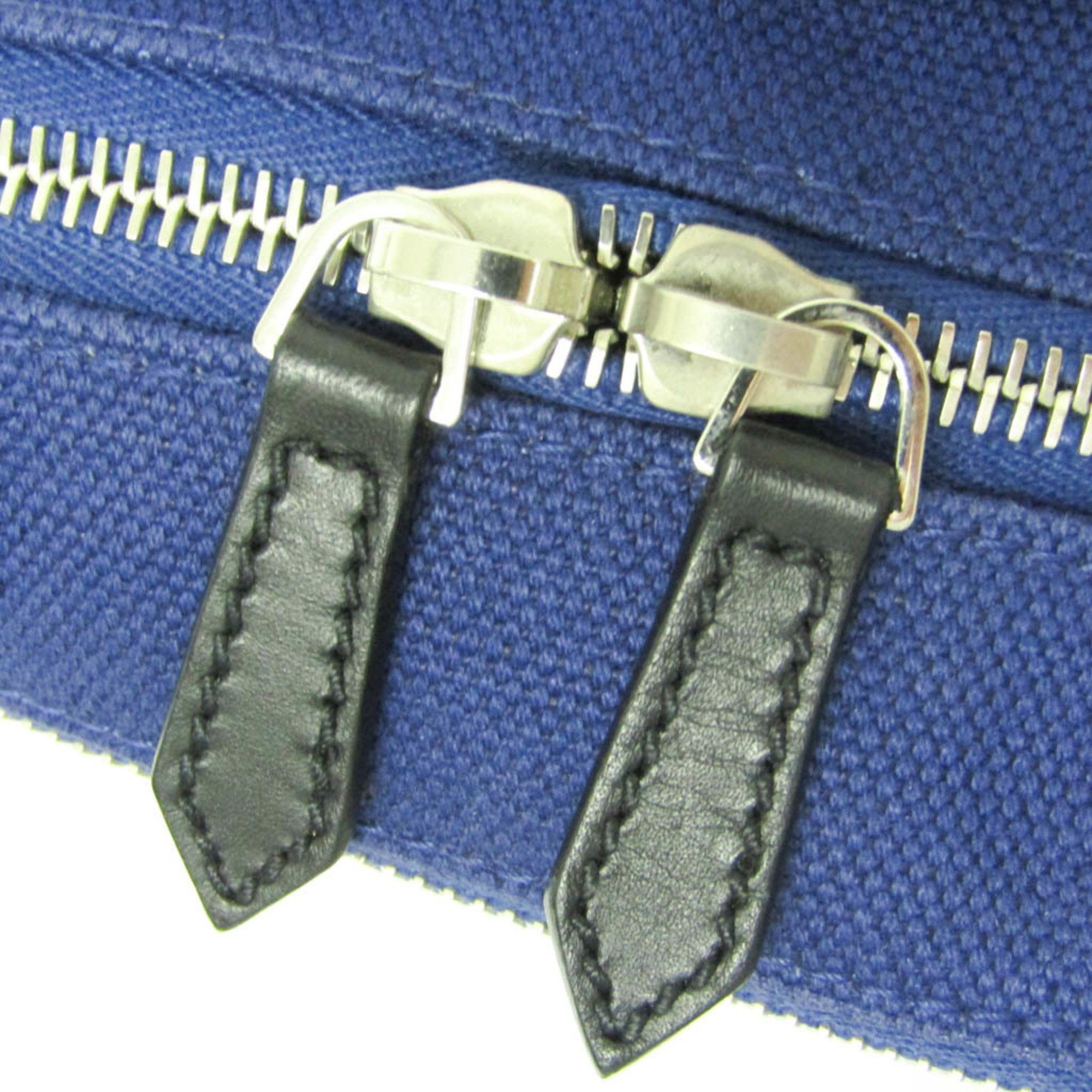 Balenciaga Balenciaga 433625 Men,Women Canvas,Leather Fanny Pack,Sling Bag Black,Royal Blue Size ONE SIZE - 9 Thumbnail